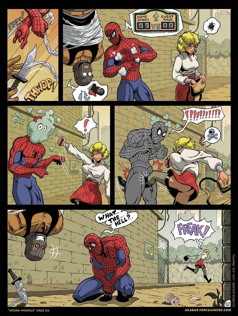 Spider-man XXX Porn Parody