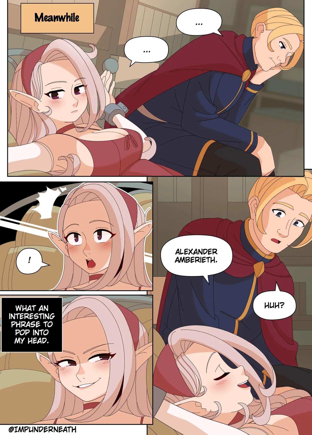 Elf And Criminal Body Swap Porn Comic english 07
