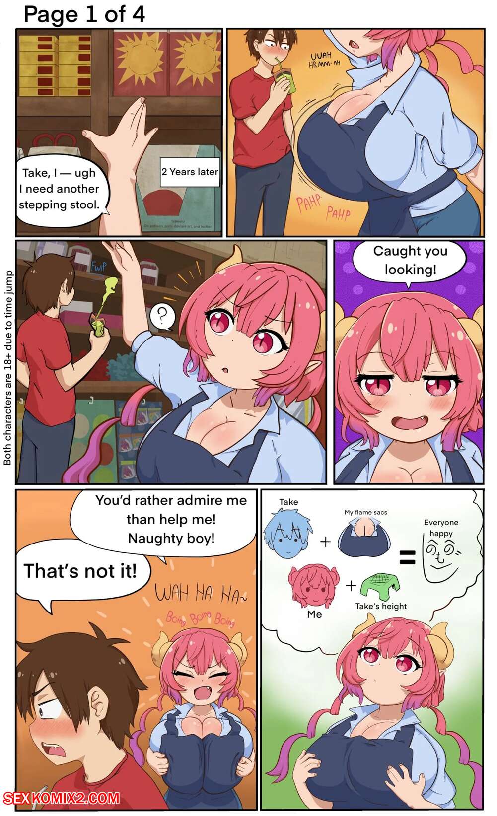 Porn comic Ilulu and Take Body Swap. Tabneto Sex comic young guy wanted
