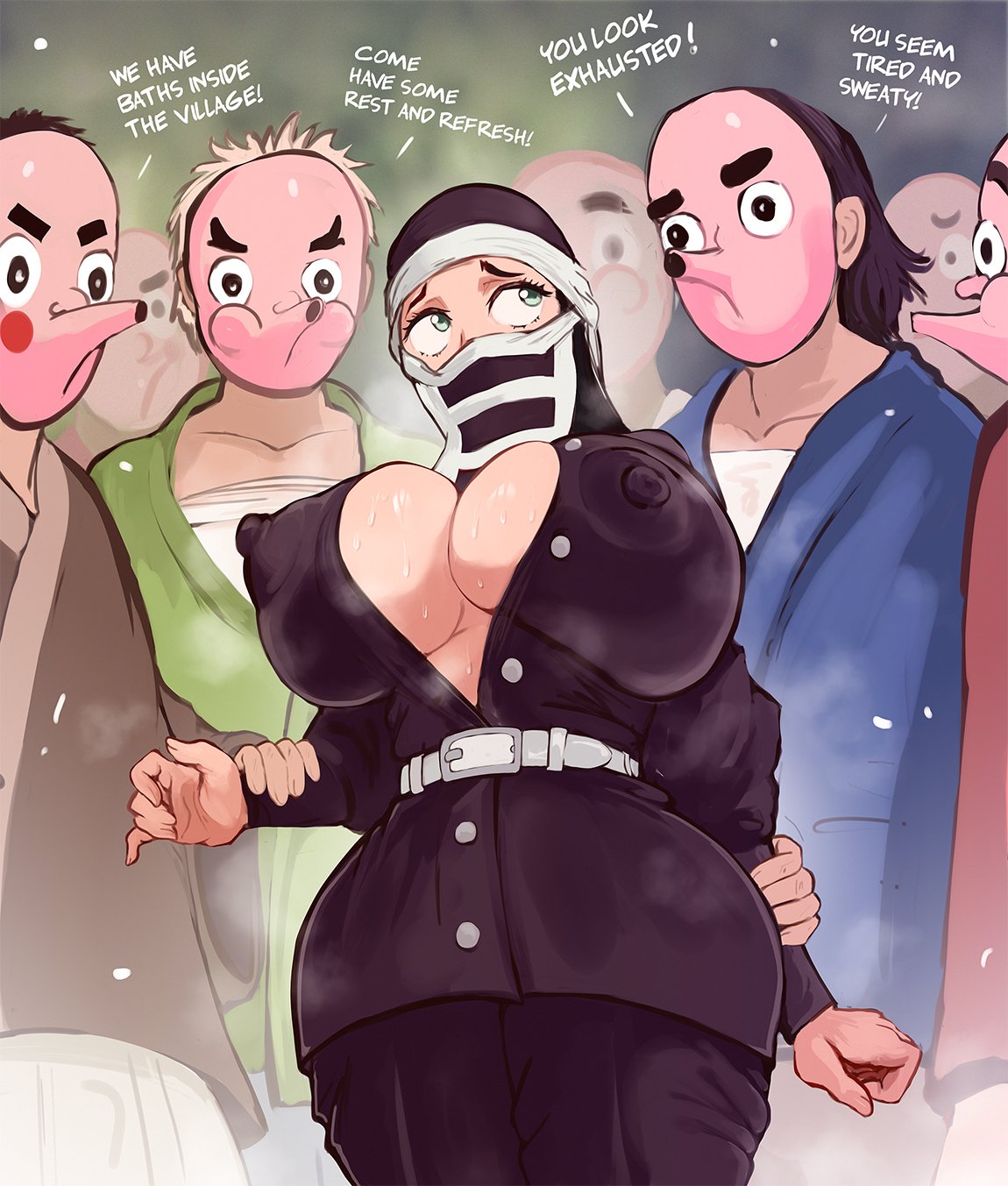 KakashiDemon Slayer Part 1-3 arachnart comic porn