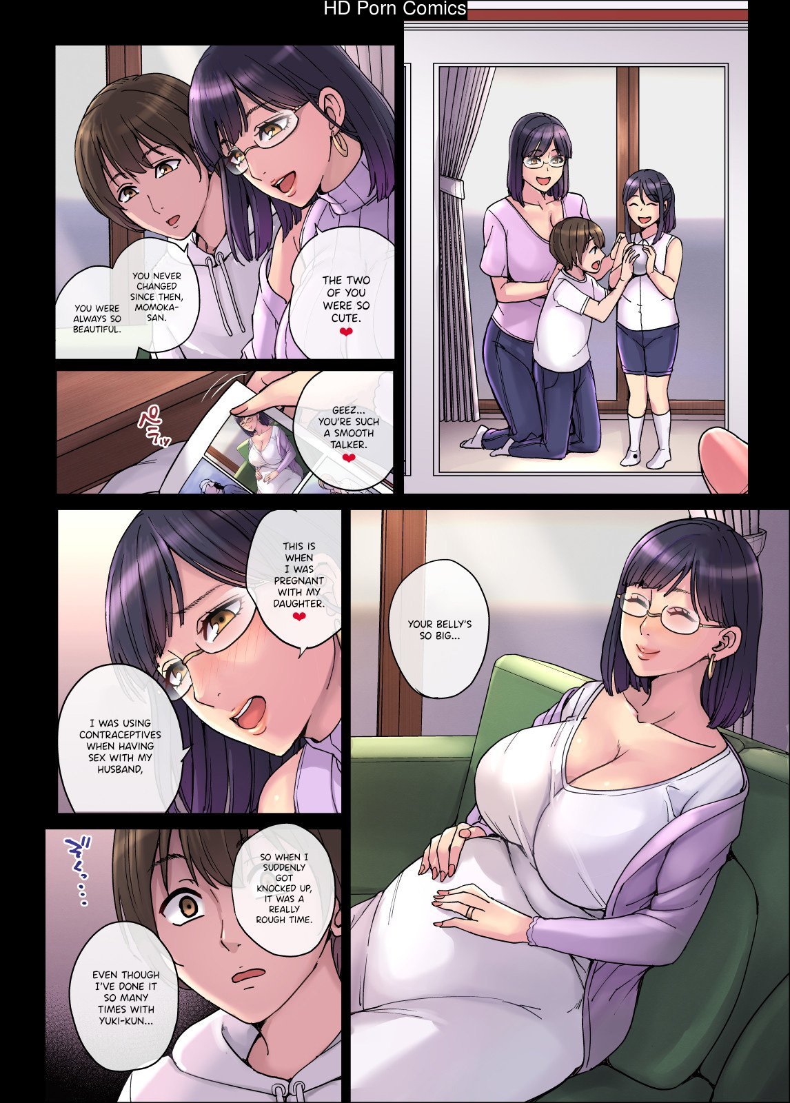 My Girlfriends Mama is My Sex Friend... comic porn