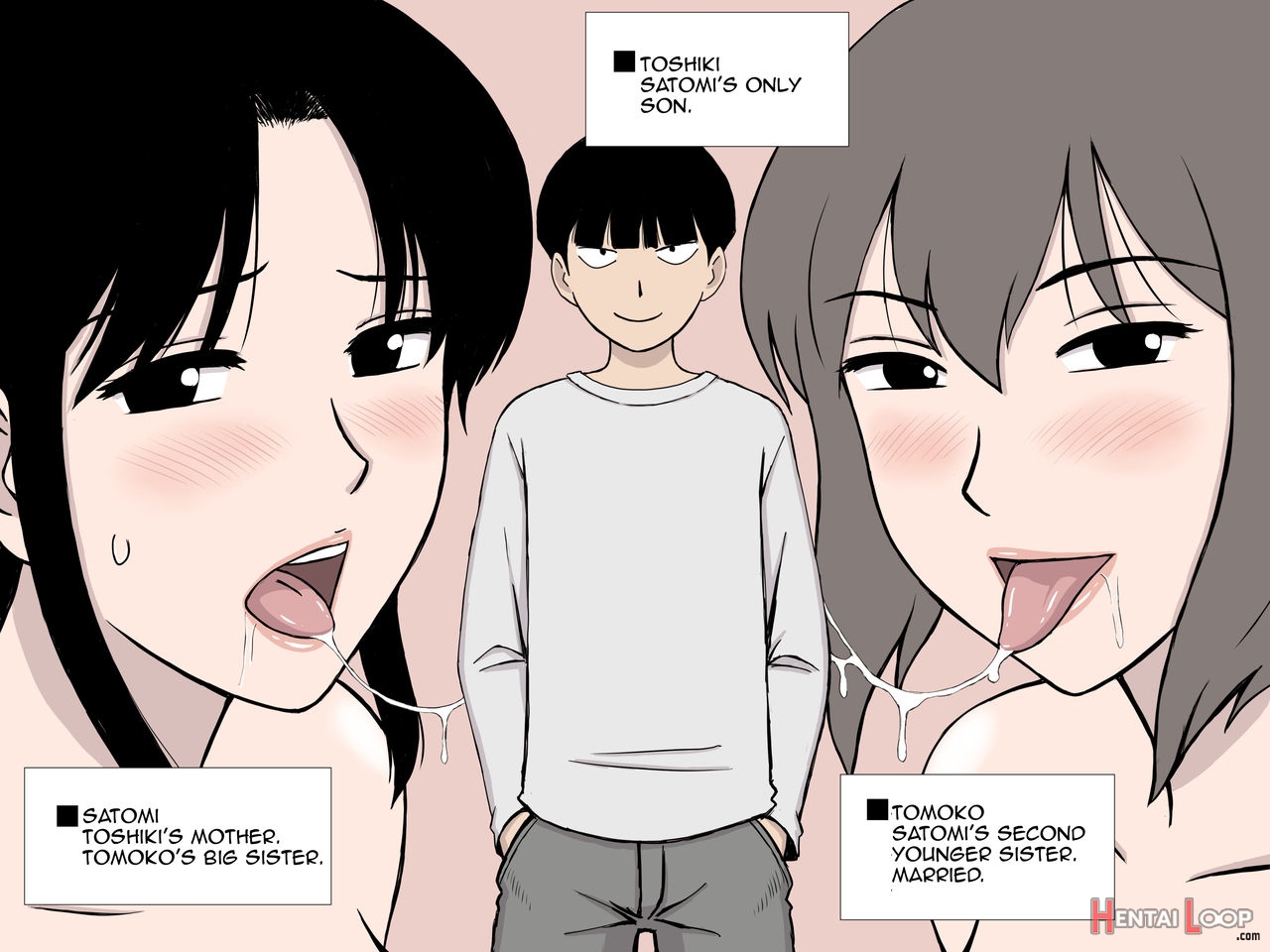 Page 1 of My Mom And My Aunt Are My Sex Friends by Urakan