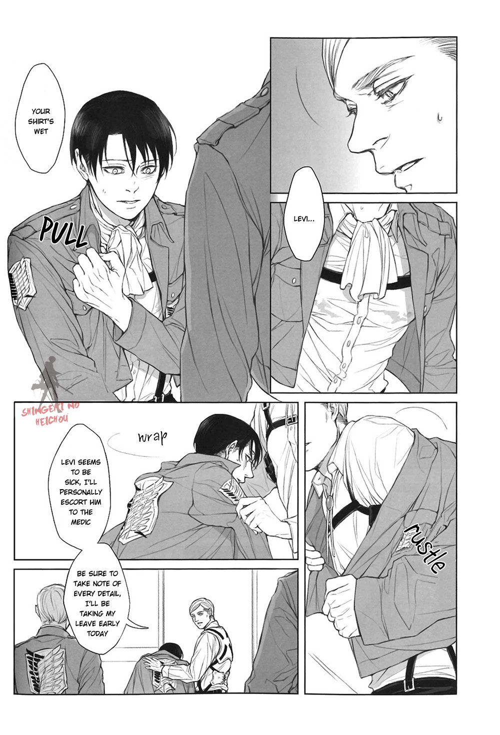 Read OMEGAVERSE MILK Shingeki No Kyojin English Hentai Porns