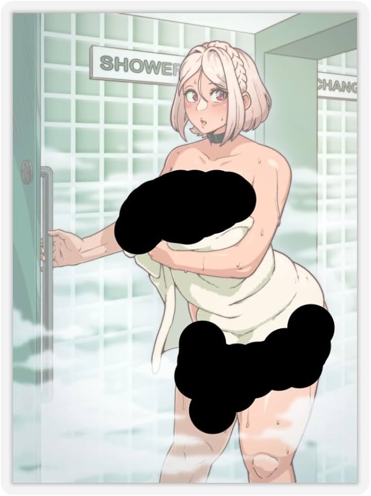 : FUTA Stickers Futanari Sticker Lewd Anime Stickers Ecchi Cartoon Anime Girl Manga Laptop Wall Water Bottle Vinyl Stickers E542 2x2 Transparent : Arts Crafts Sewing