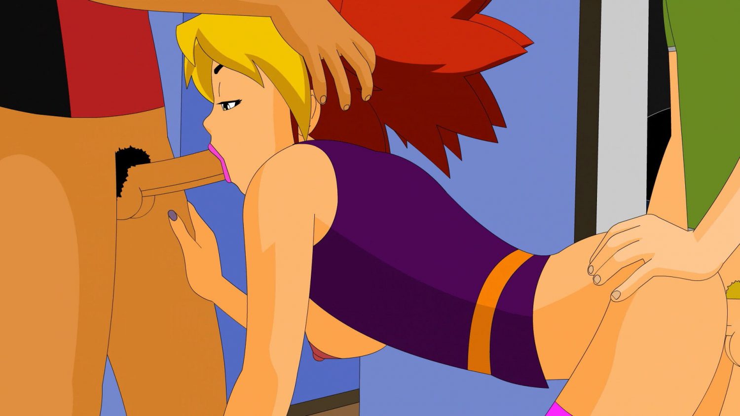 Anime Cartoon XXX Cartoon Gonzo Galaxy Fuck Fest. Episode 2