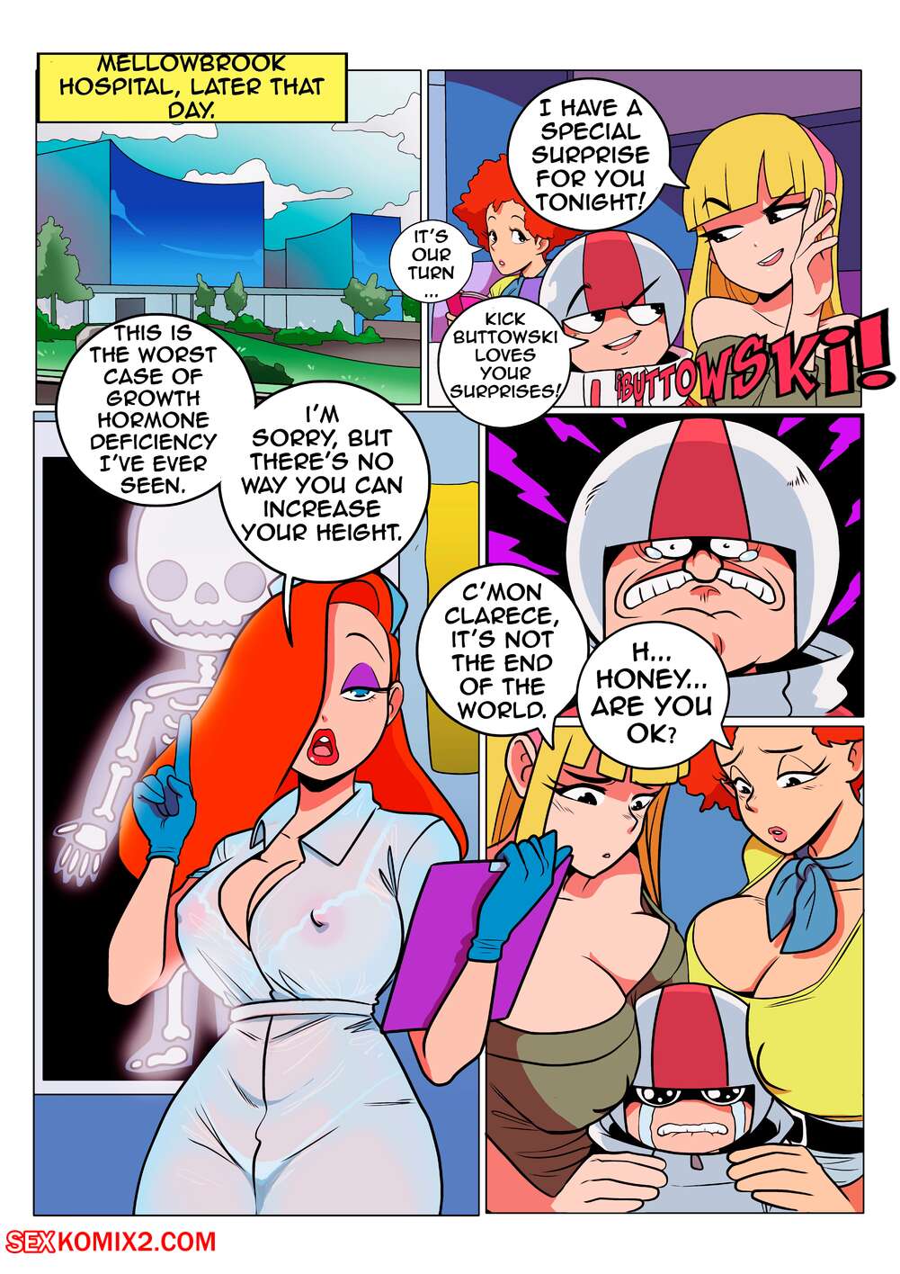 Porn comic Kick Buttowski Knows Babes. Chapter 1. Kick Buttowski. Gansoman. Sex comic hot blonde babe