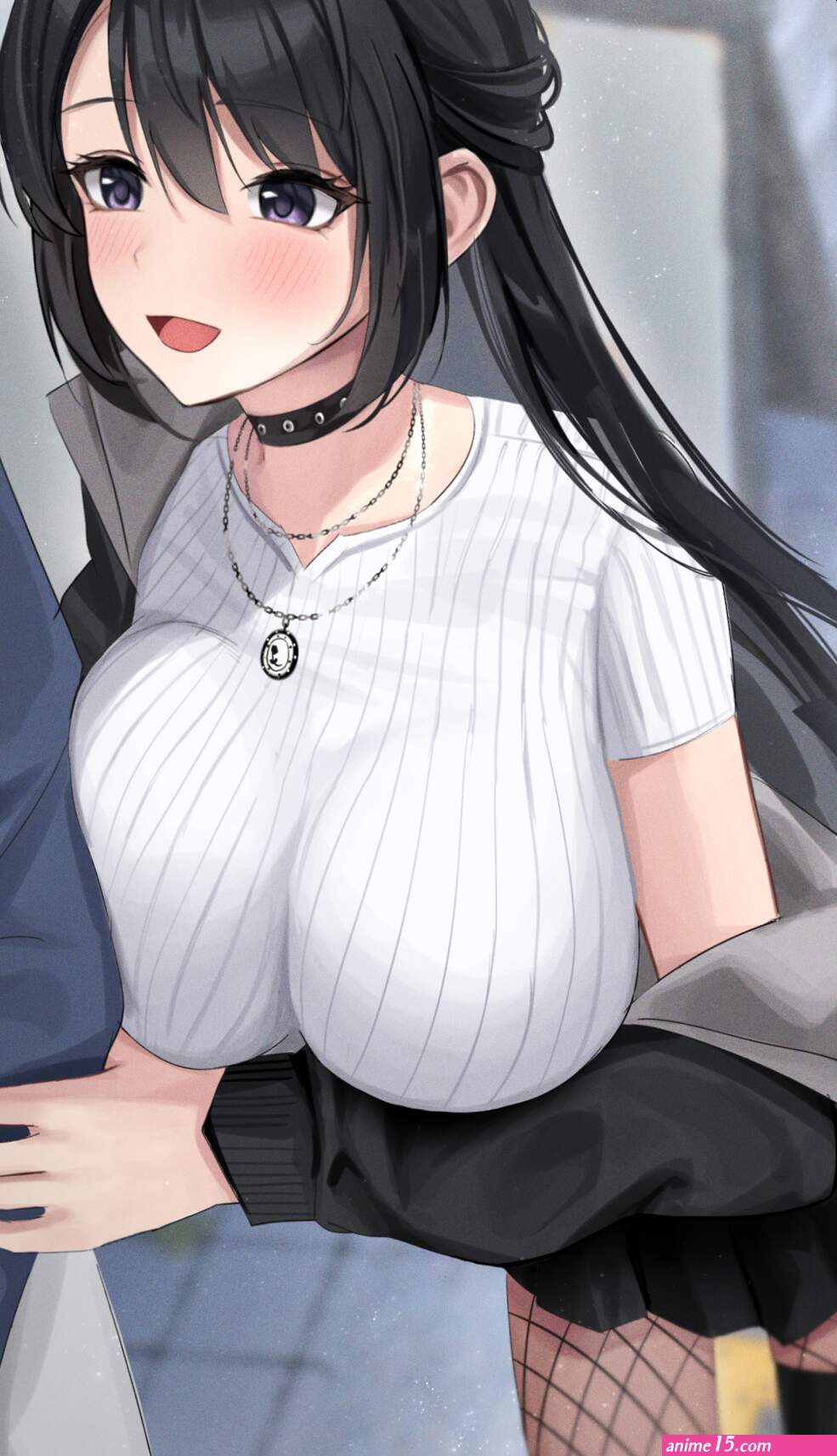Wallpaper : big boobs anime girls 1395x2427