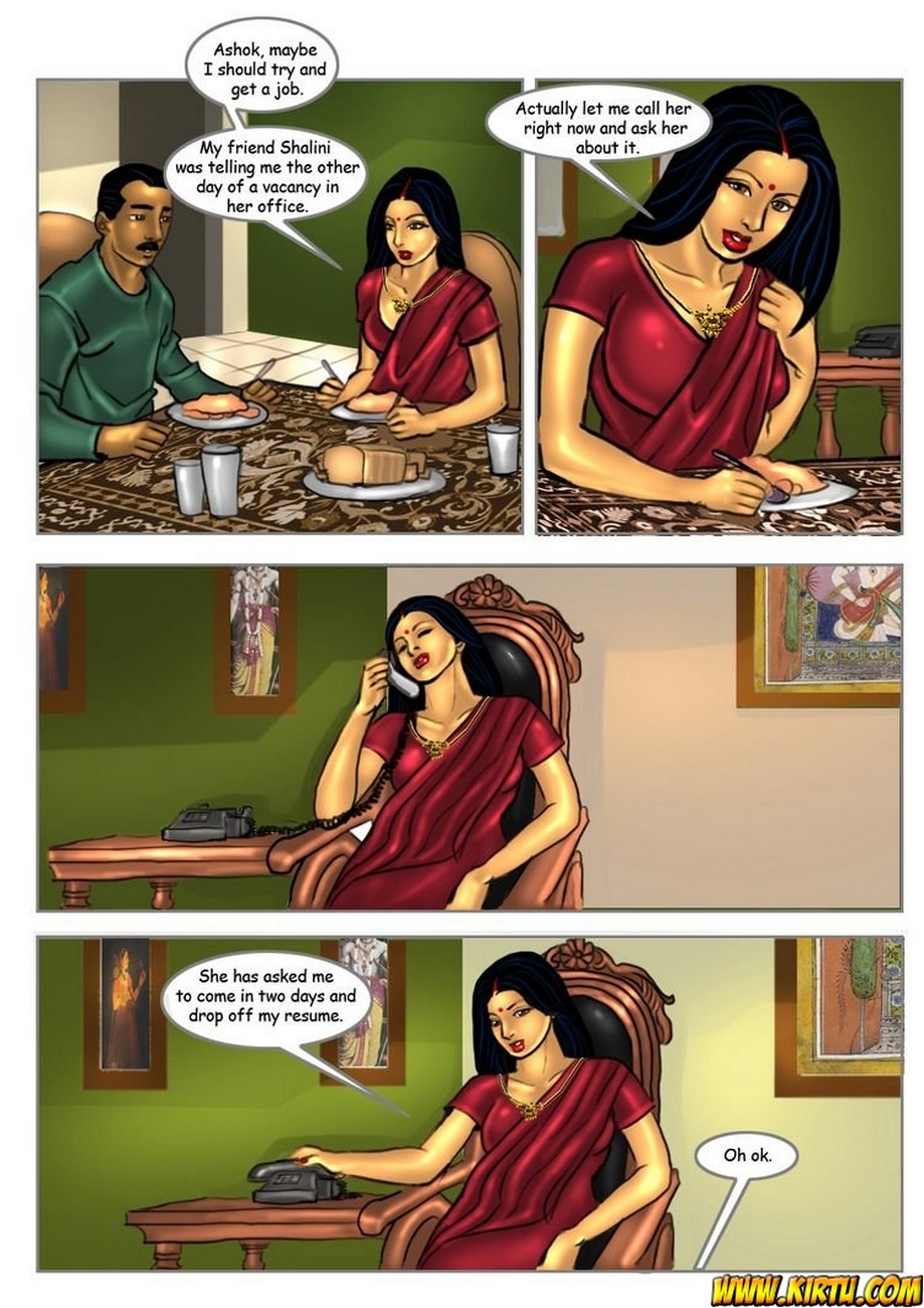 8-muses-Savita-Bhabhi-8-The-Interview comic image 03