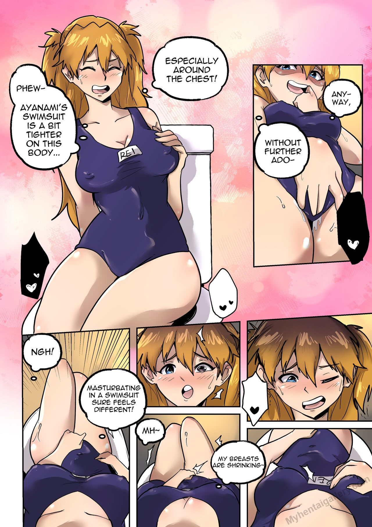 Evangelion Crossdressing HD Hentai Porn Comic