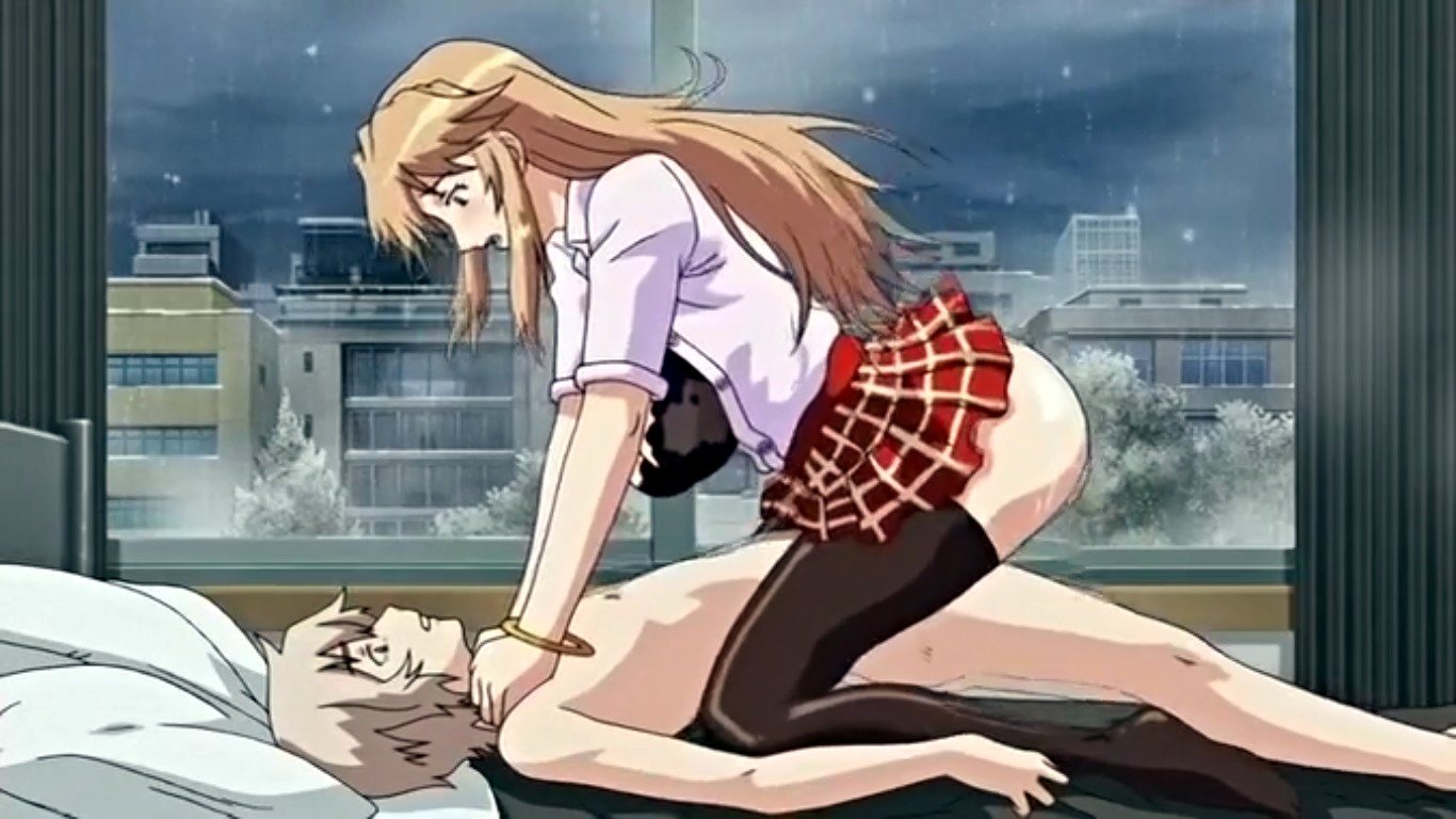 Anime Mom Hairy Pussy Fucks Son