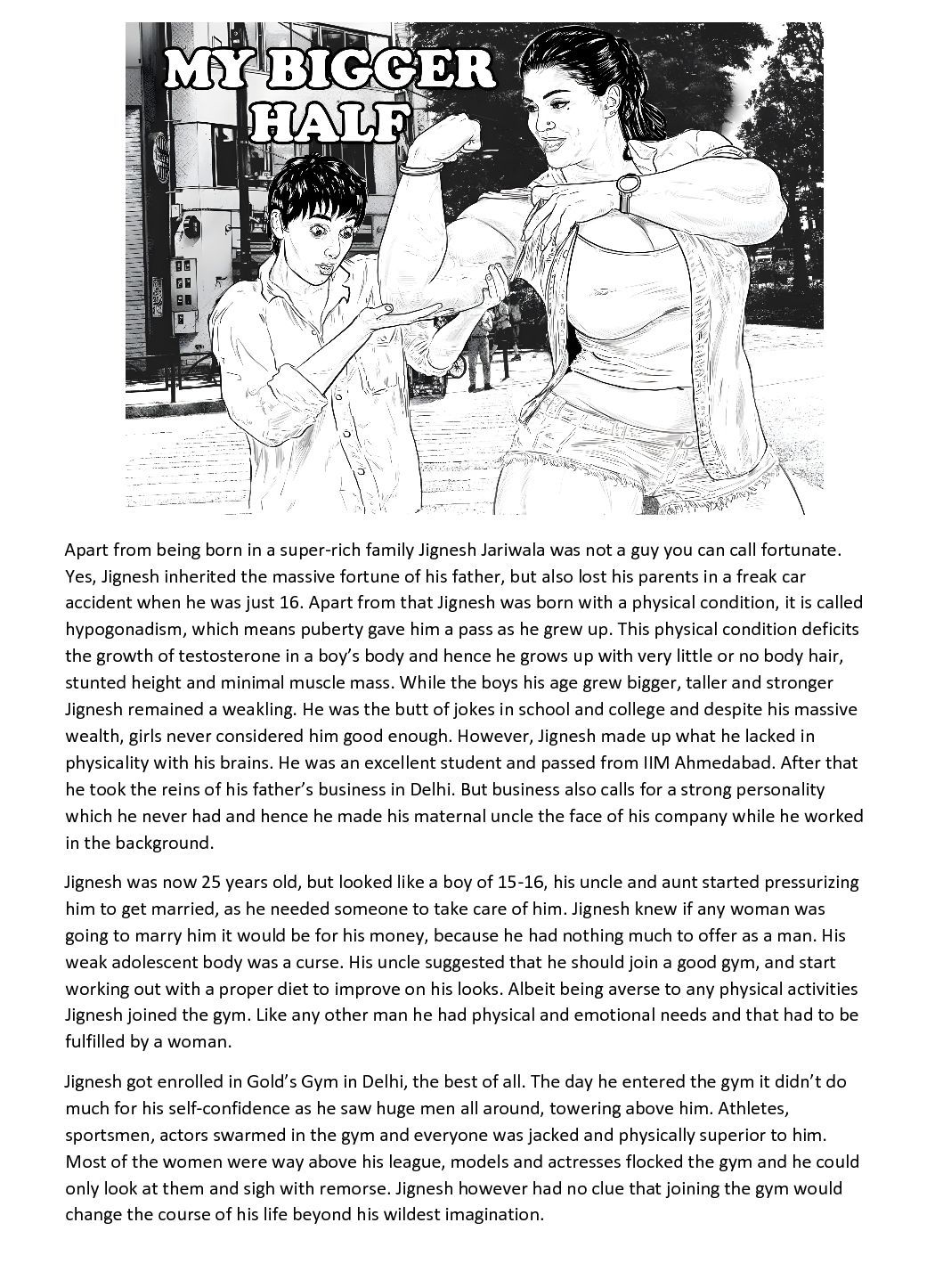 My Bigger Half Amarsroshta Porn Comic