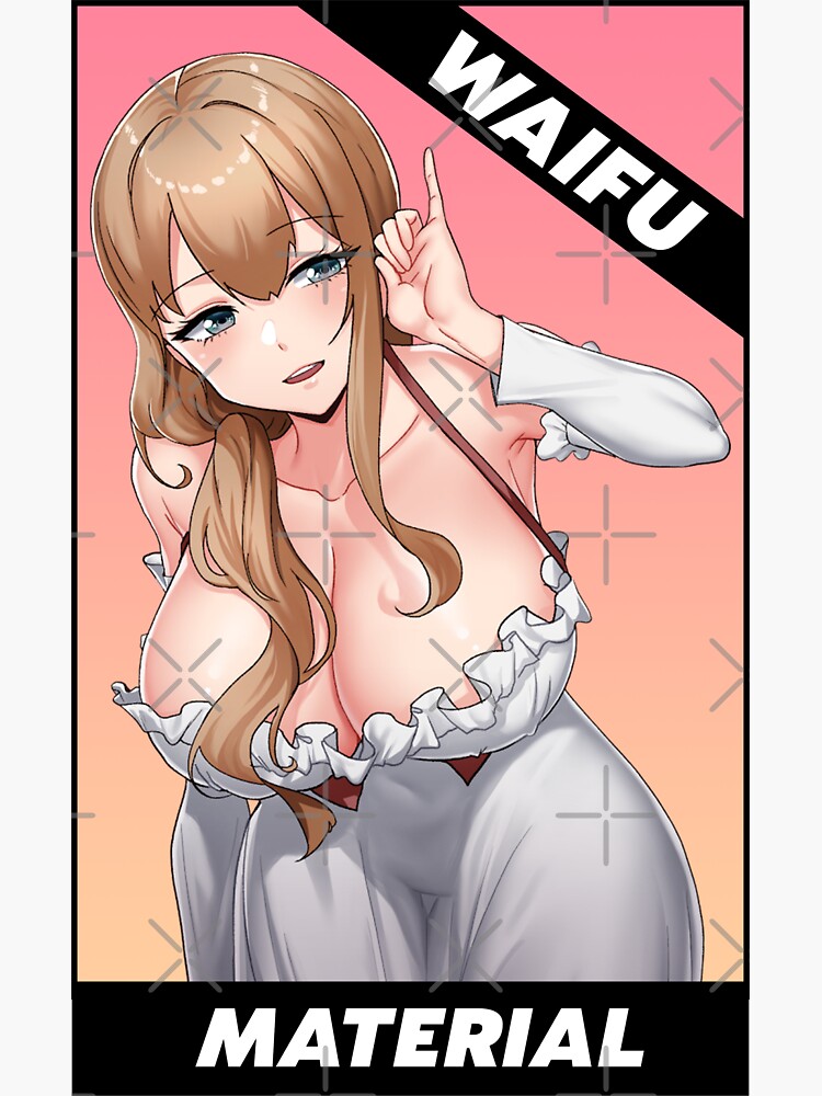 Busty Anime Milf Waifu Material