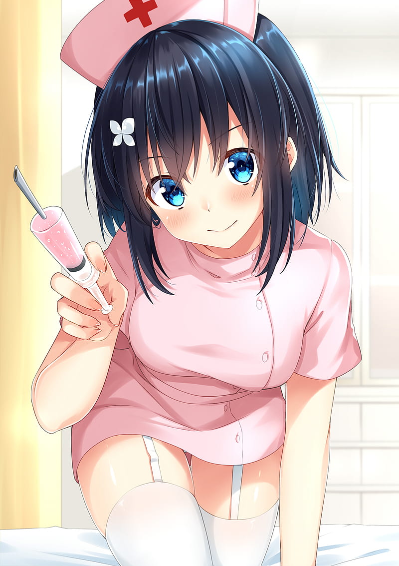 HD anime nurse girl wallpapers