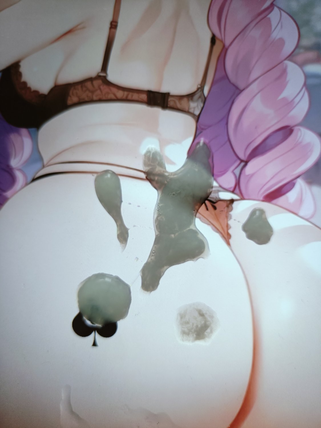 Anime cum tribute to big booty QoS