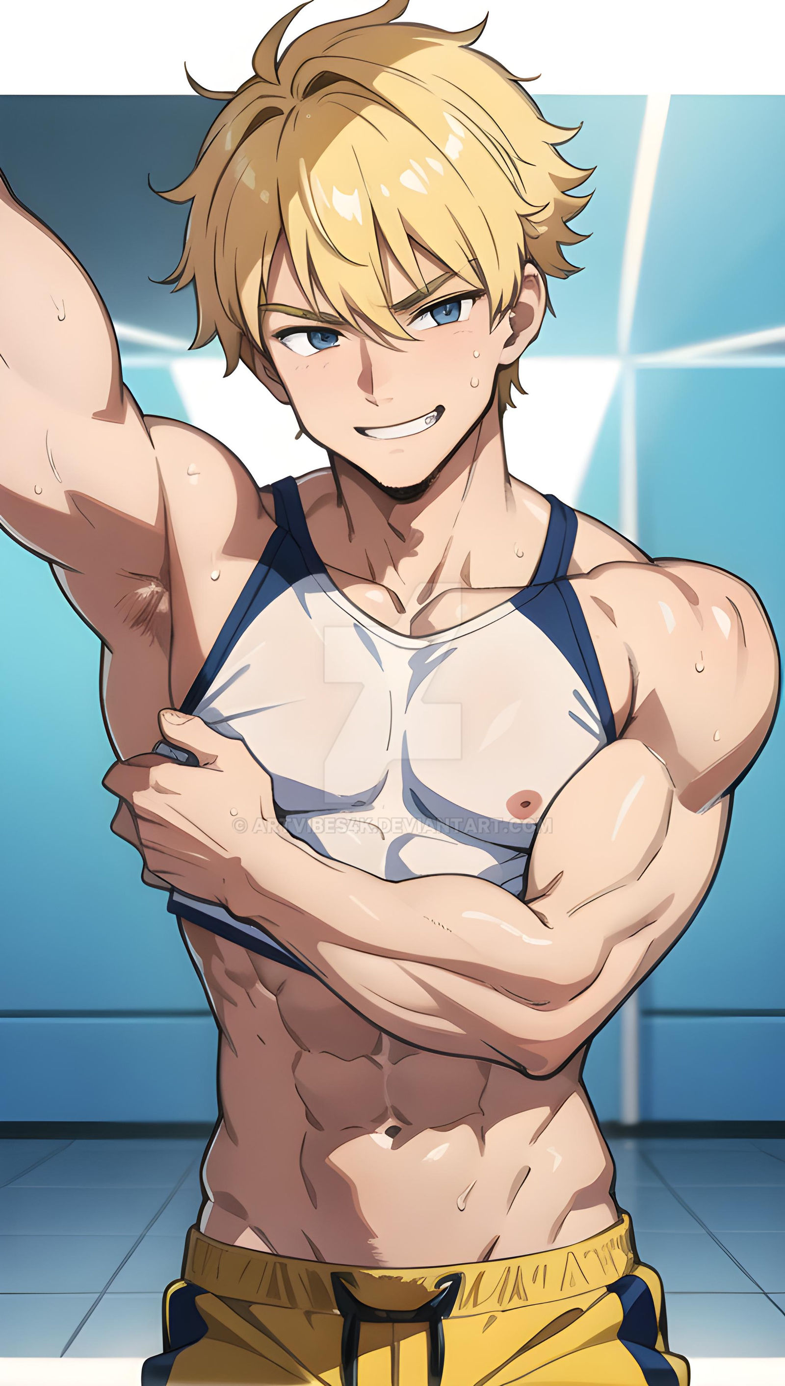Gonna take this out and train naked today by ArtVibes4K on DeviantArt