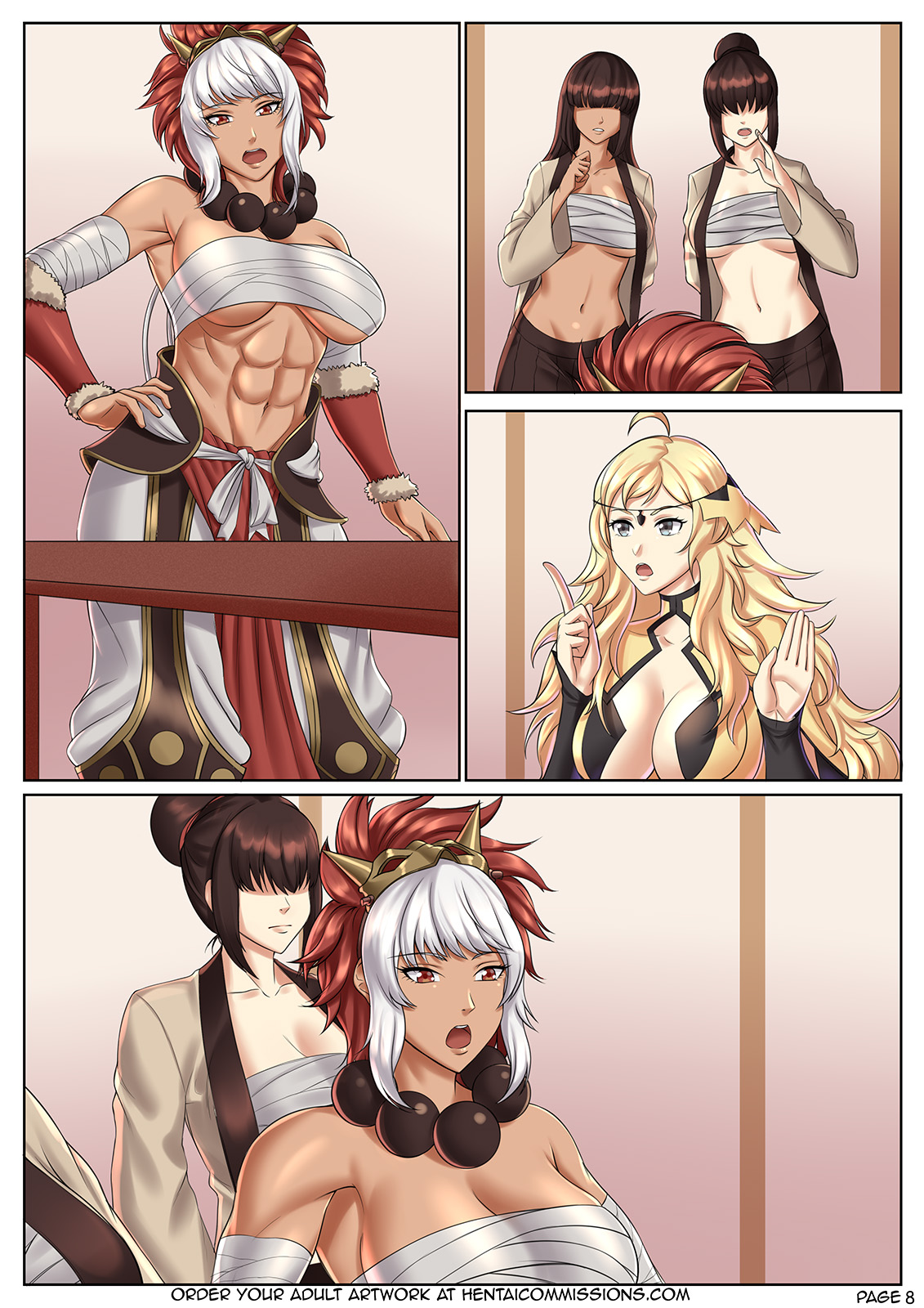 Fire Emblem Yuri Comic Preview 2 by OtakuApologist