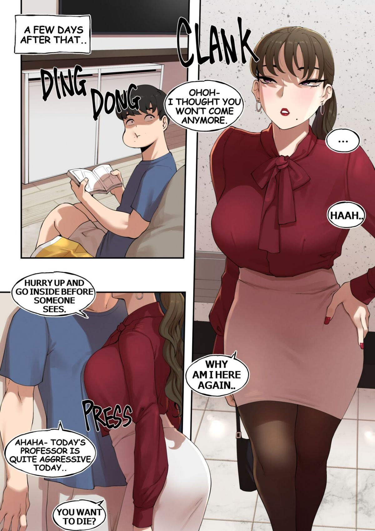 Delivery MILF Hentai english 25