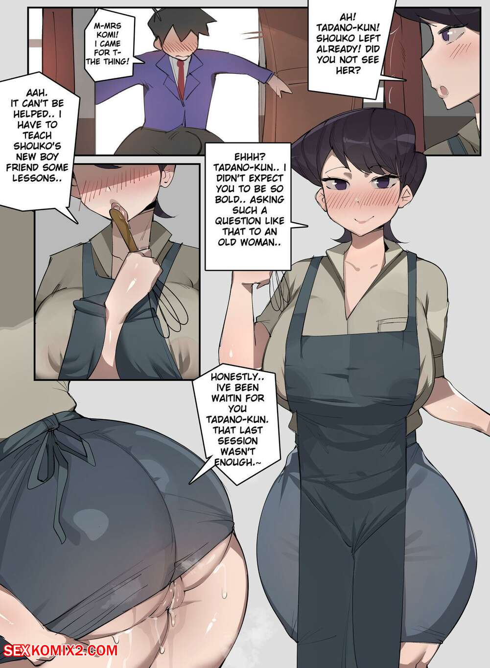 Porn comic Shuuko the Milf. Elijahzx Sex comic sexy brunette MILF
