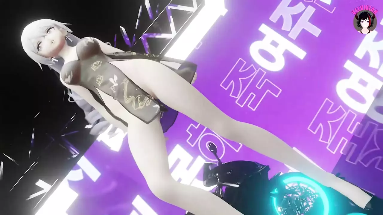 Sexy Anime Girl Dancing Gradual Undressing 3D HENTAI