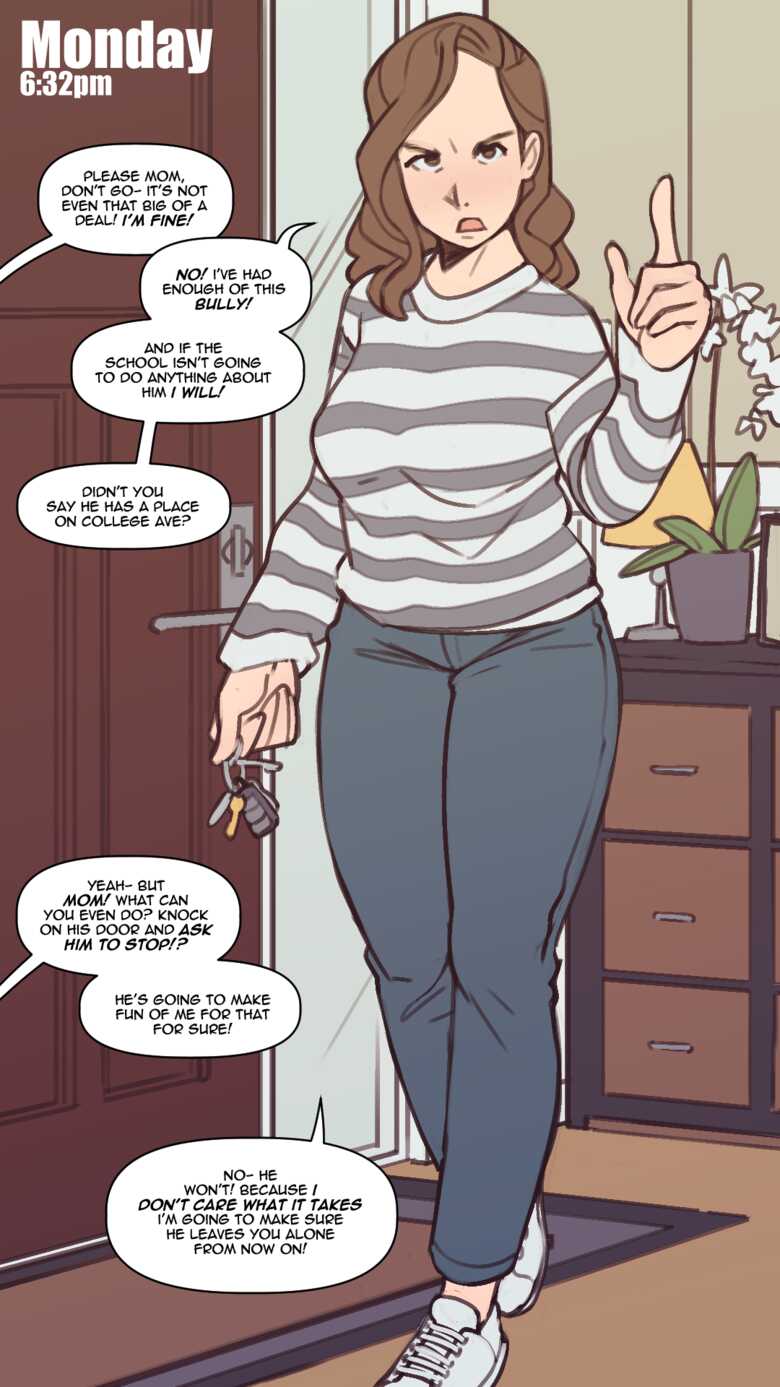 Mom Deals With My Bully comic porn