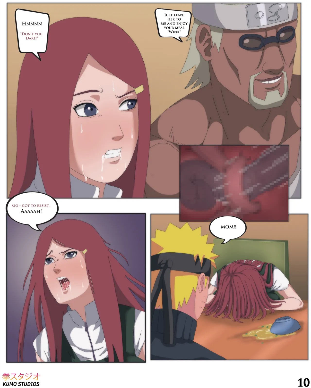 Narutos Mom Porn Comic english 11