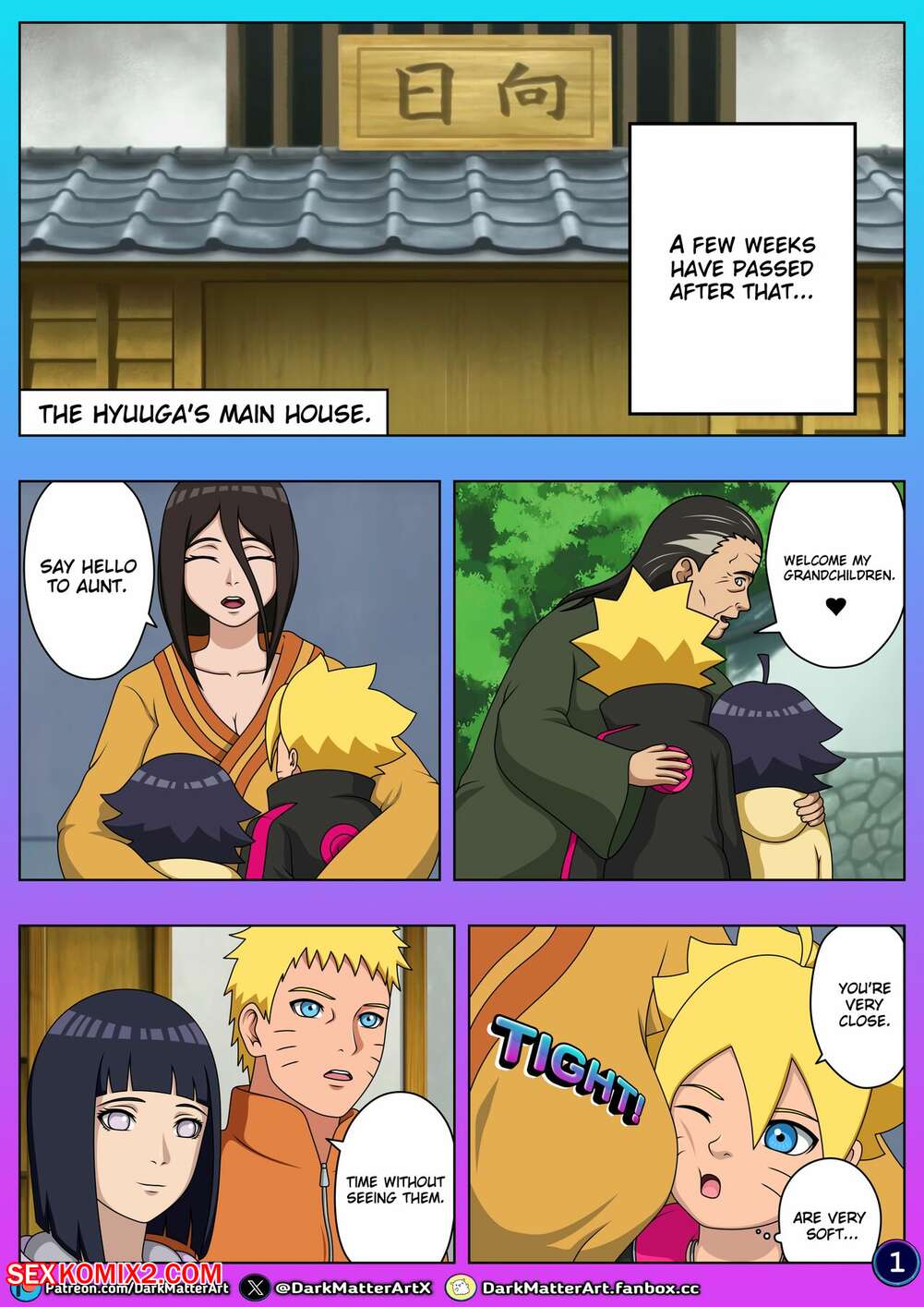 Porn comic Confusion in Bed 2. Hanabis Choice. Boruto. DarkMatterArt. Sex comic and uncle came