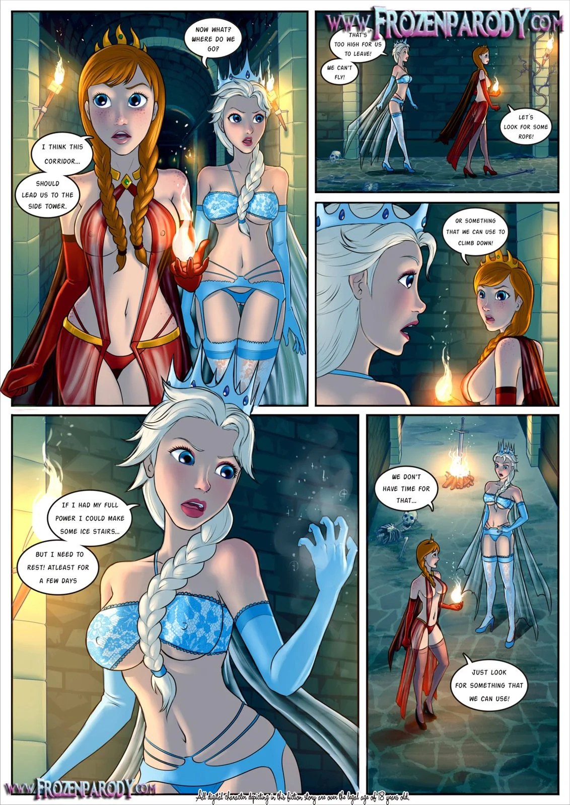 For The Kingdom Frozen FrozenParody Porn Comic
