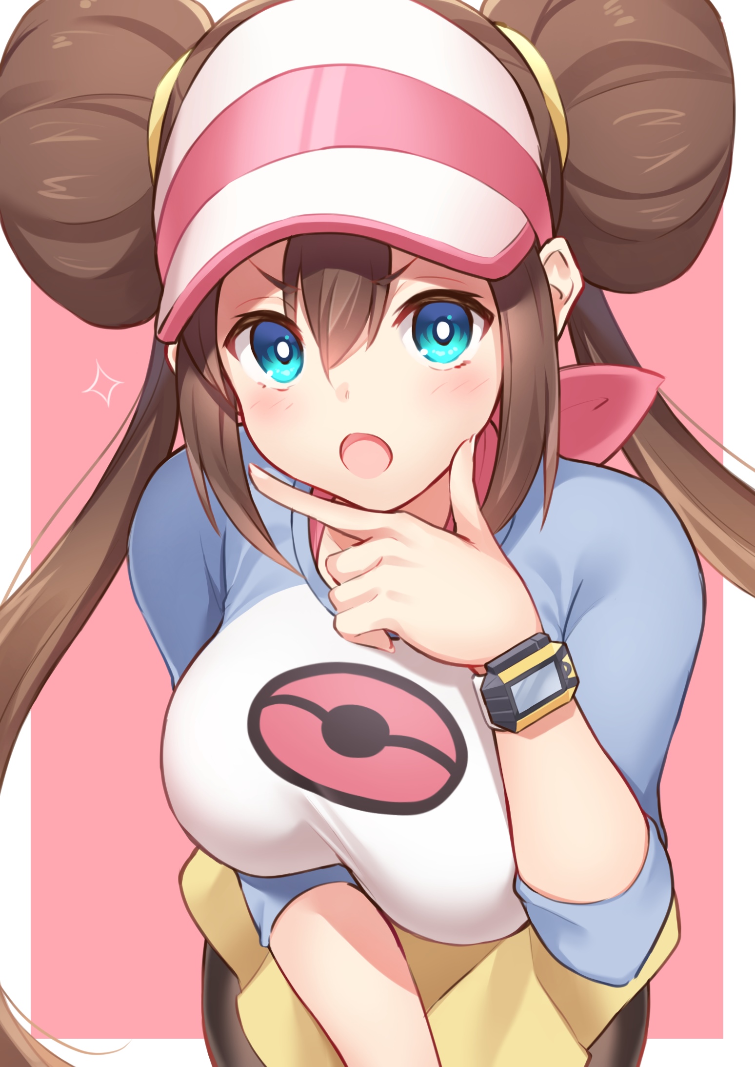 4K solo brunette cleavage fan art HD Phone Wallpaper