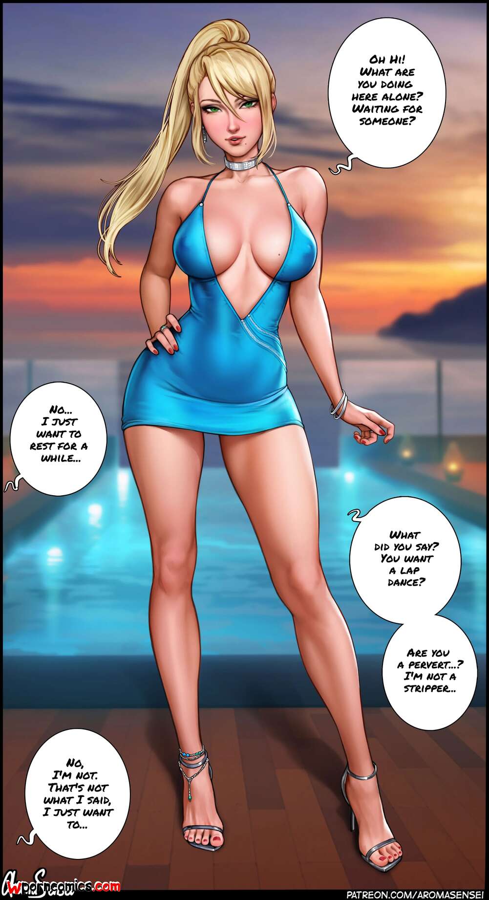 Porn comic Patreon Collection Various. Aroma Sensei. Pack 43 Sex comic hot babes decided