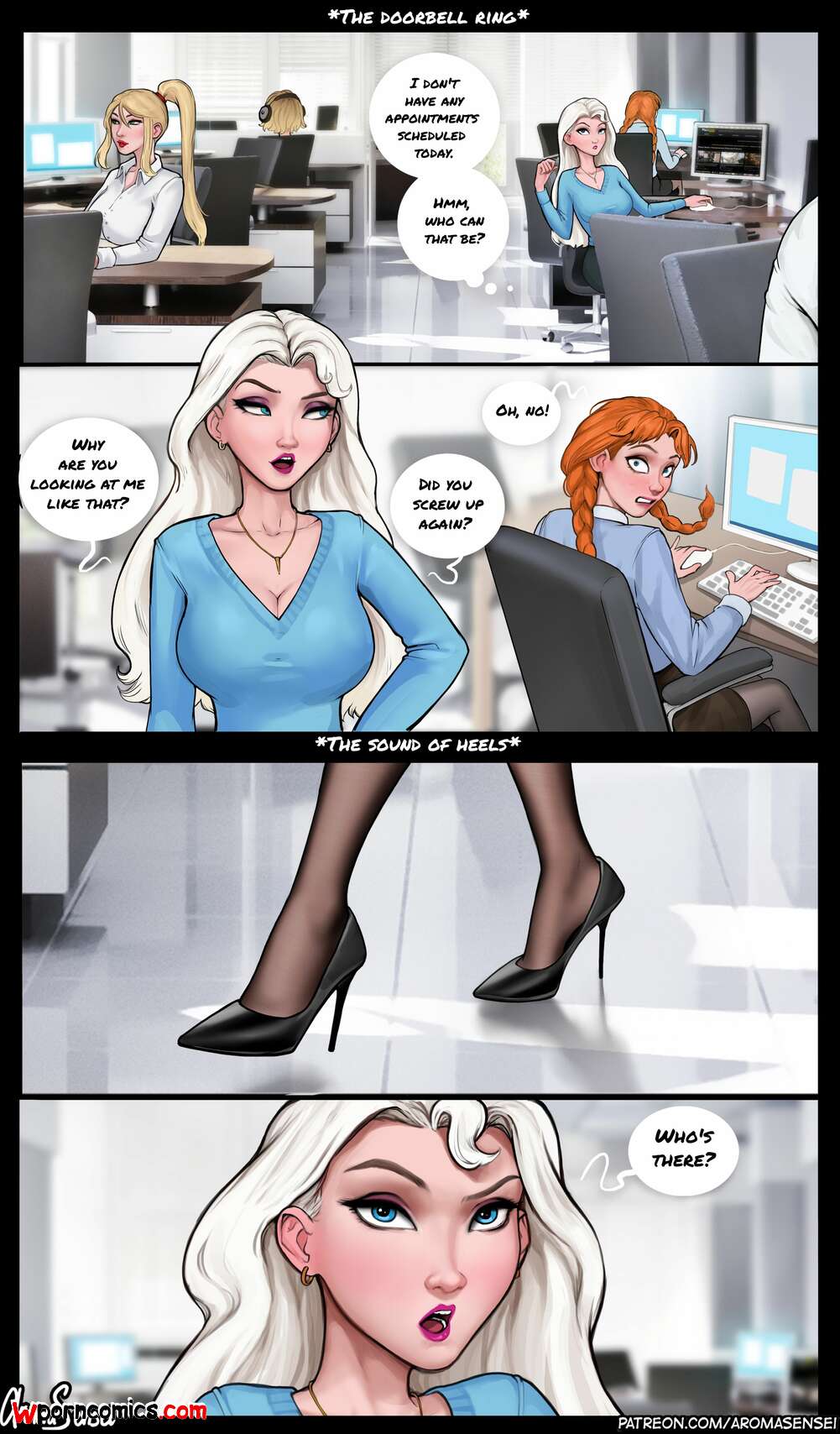Porn comic Patreon Collection. Various. Aroma Sensei. Z6.1. Sex comic the mans office