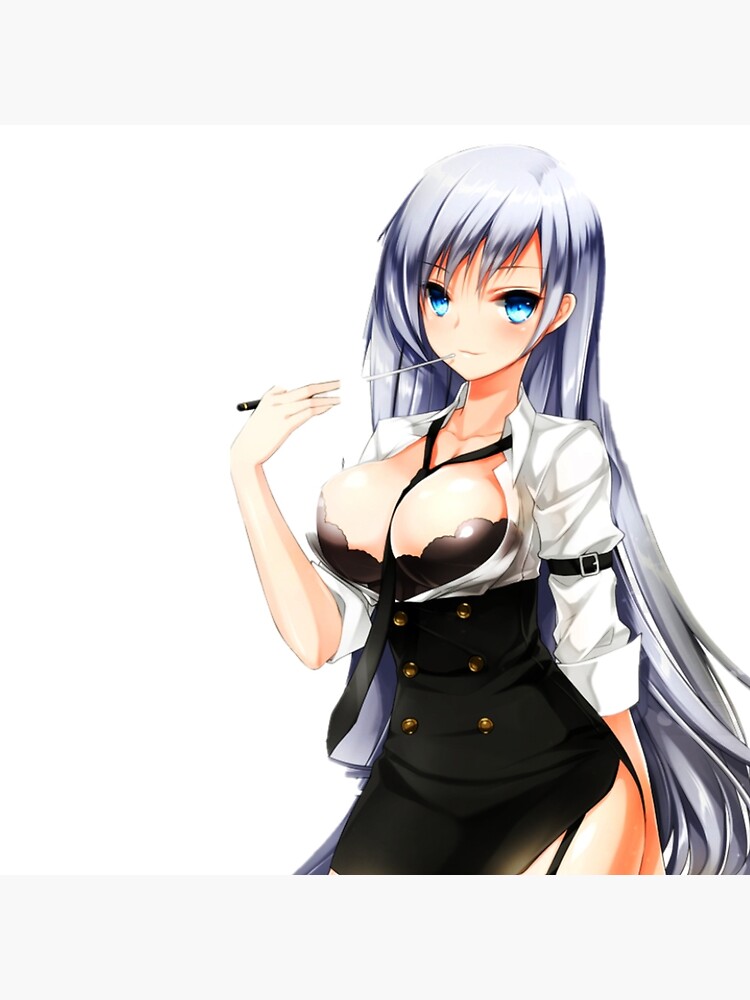 Sexy anime girl Art Board Print