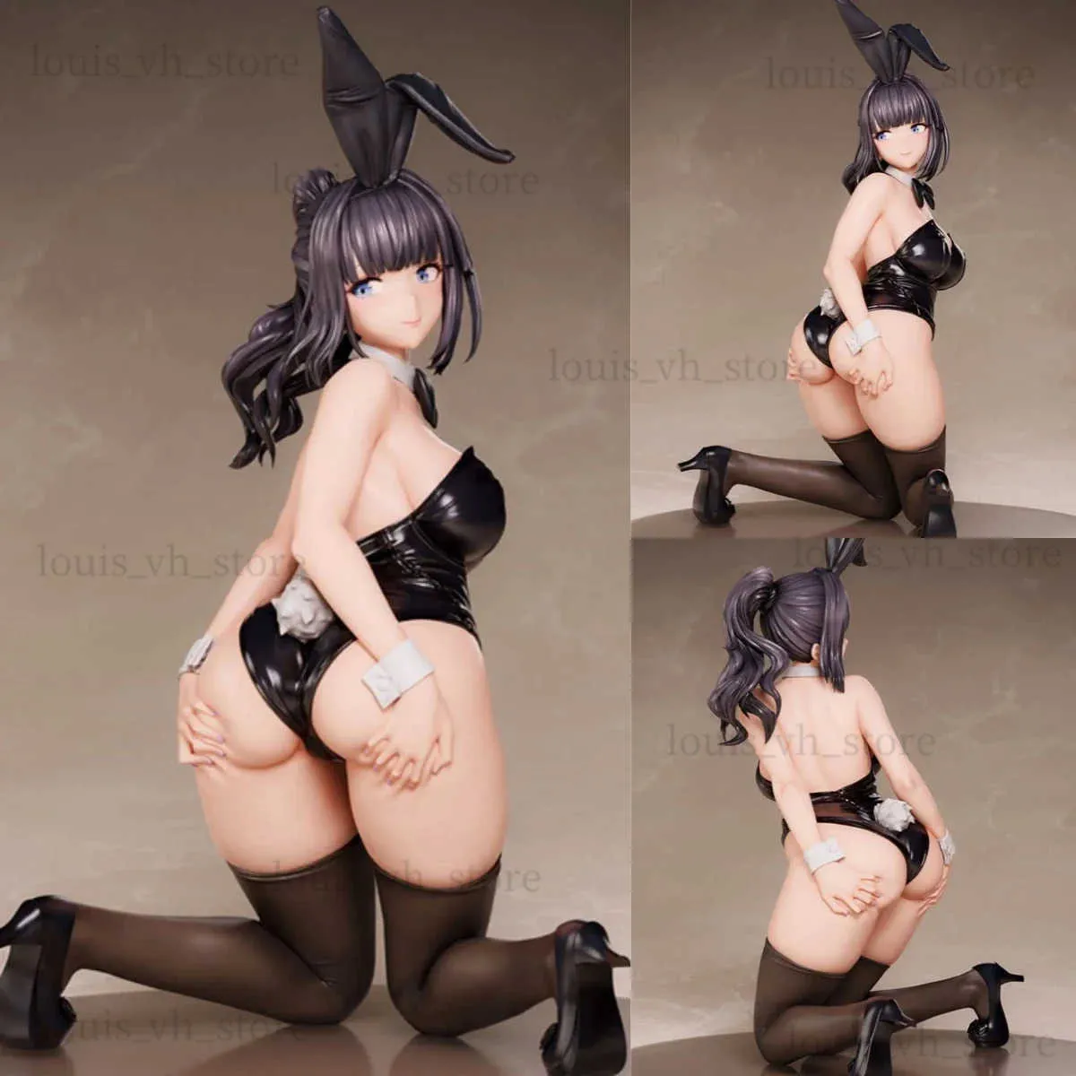:Anime Bunny Ver Sexy Anime Girl PVC Action Figure Adult Henati Collection Model Doll Toys Gift:Toys Gifts