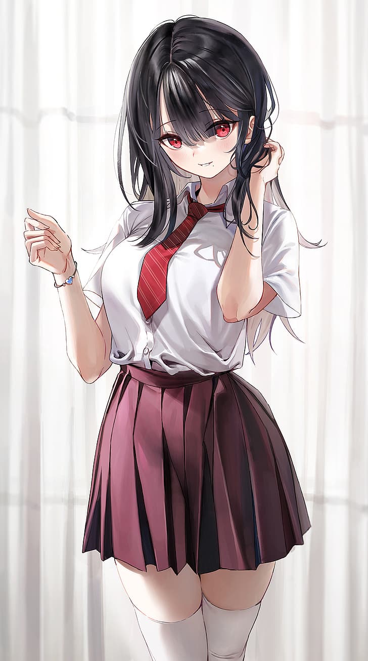 Gadis anime payudara besar Wallpaper HD