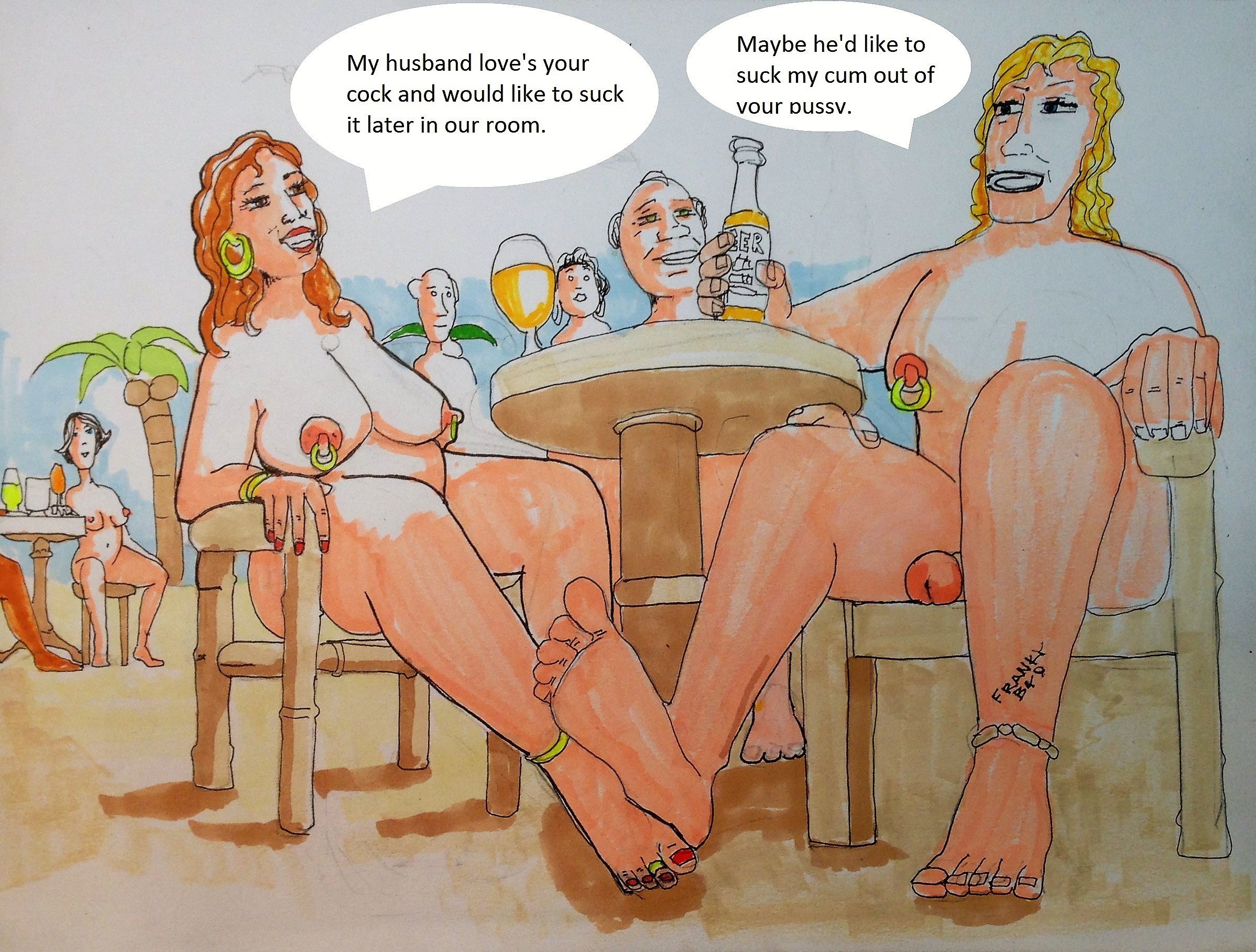 Read CFNM Porn Comics Hentai Porns