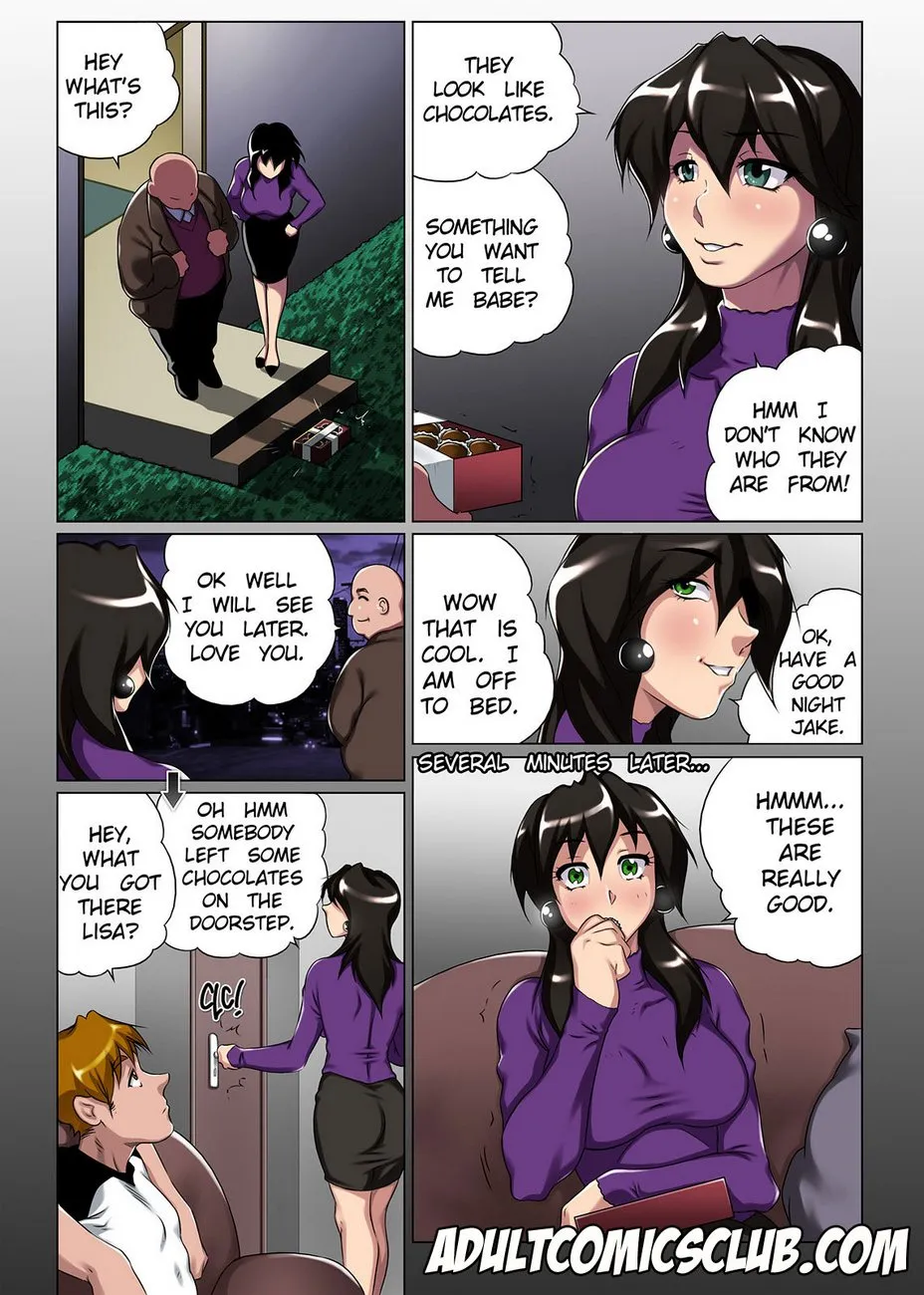 Hentai comic step mom
