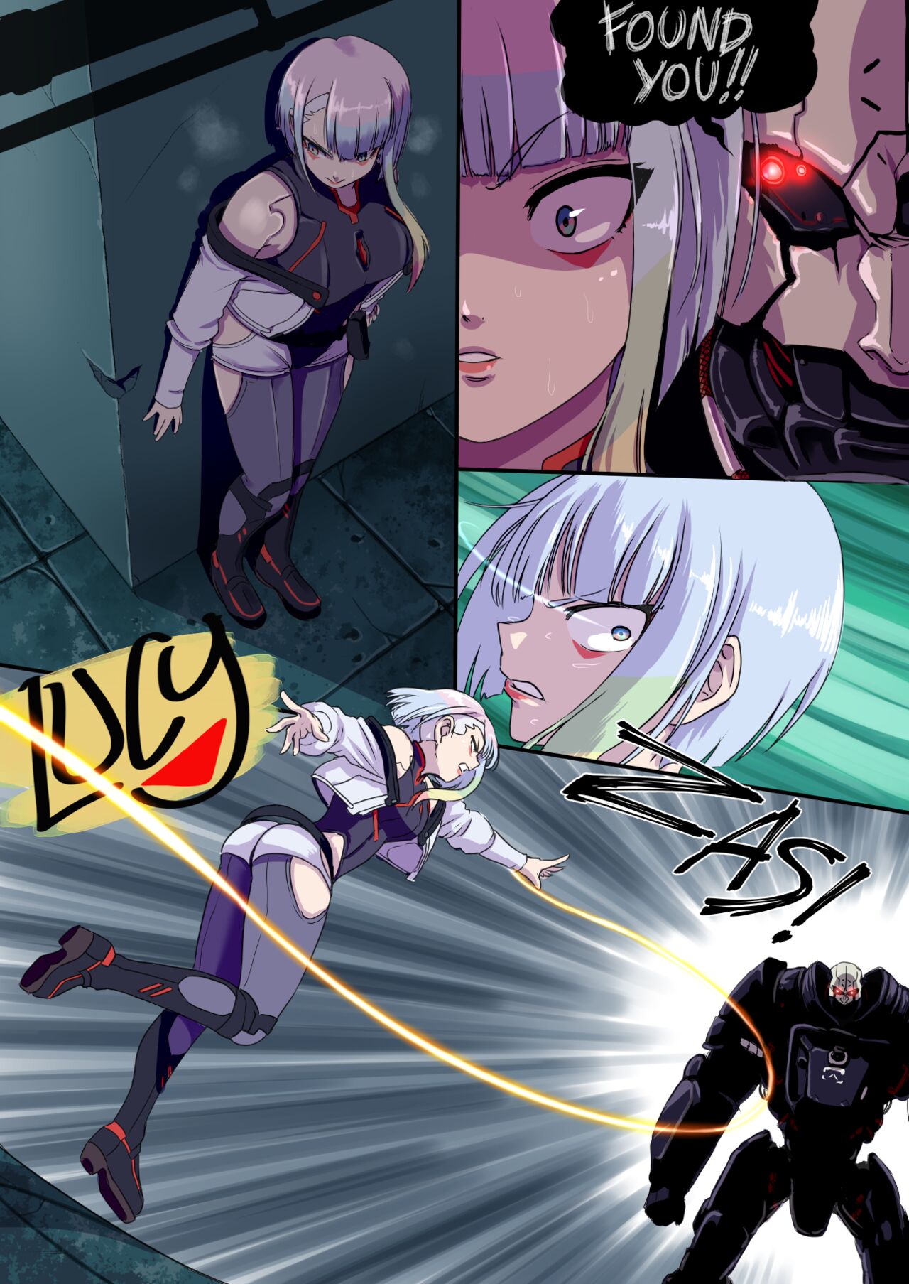 Issa Castagno Lucy Lucyna Kushinada Cyberpunk: Edgerunners Porn Comics
