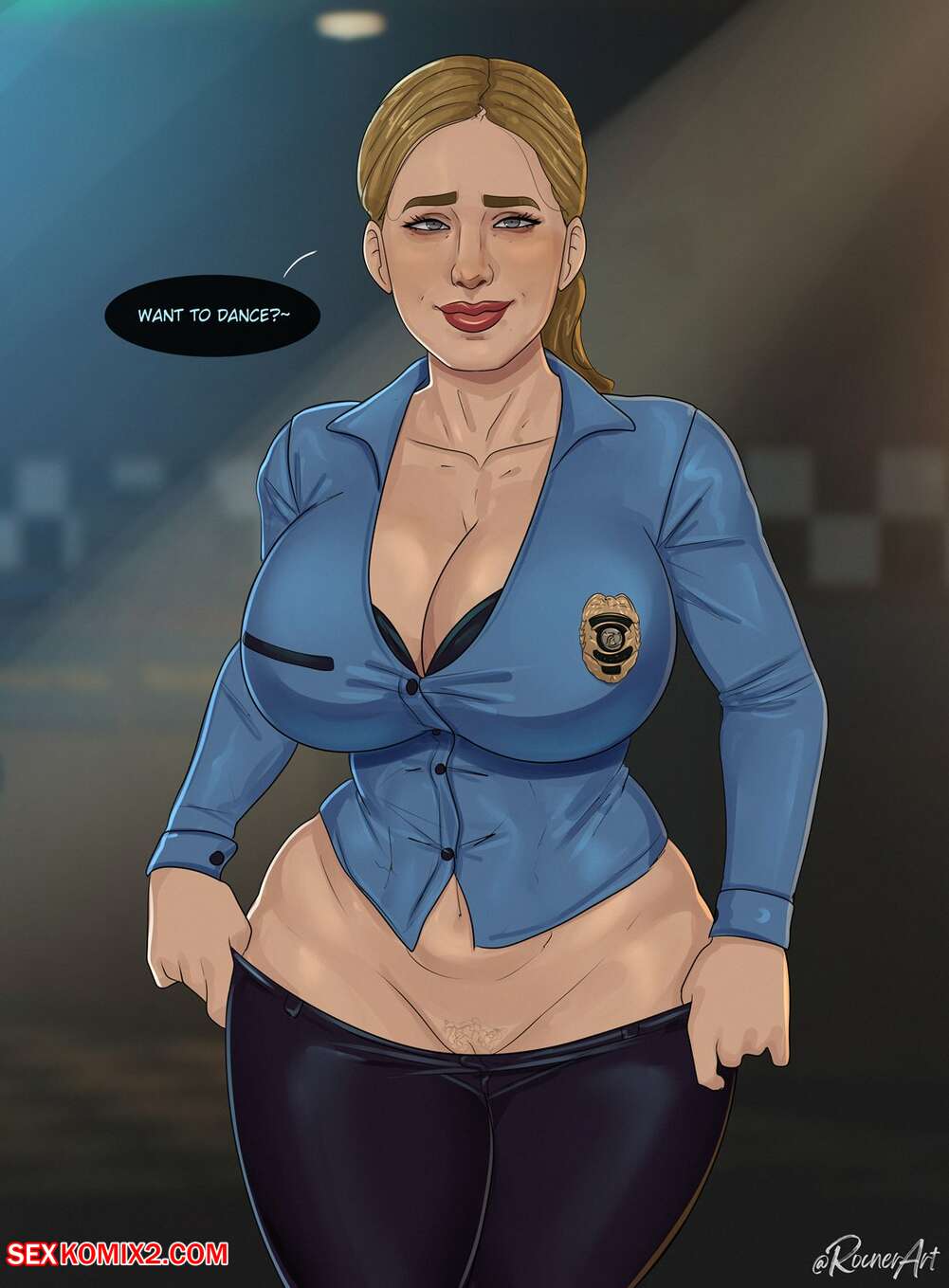 Porn comic Vanessa in Five Nights at Freddys Sex comic hot blonde with