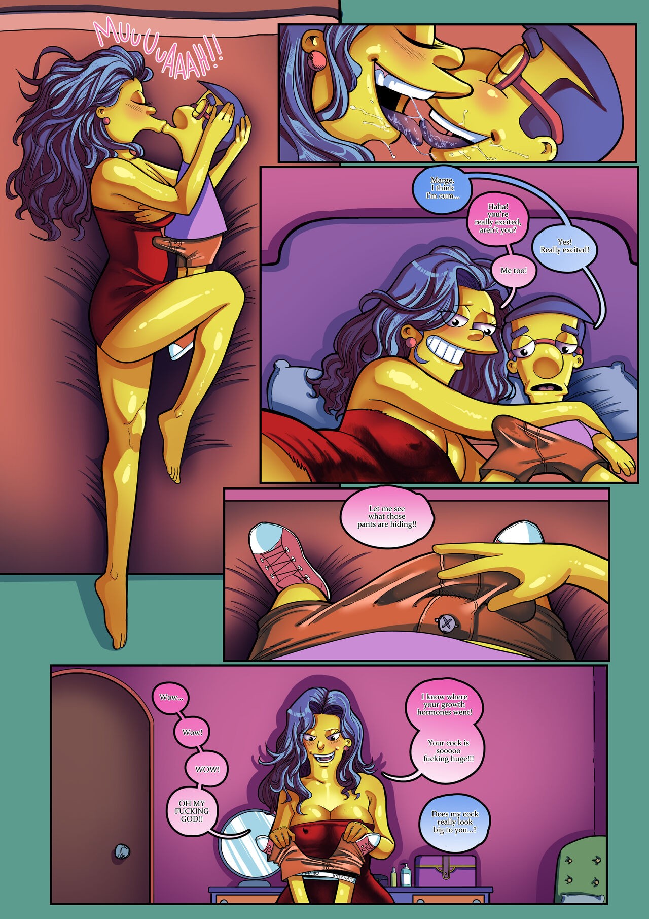 The Simpsons My Best Friends Mom Porn Comic english 63