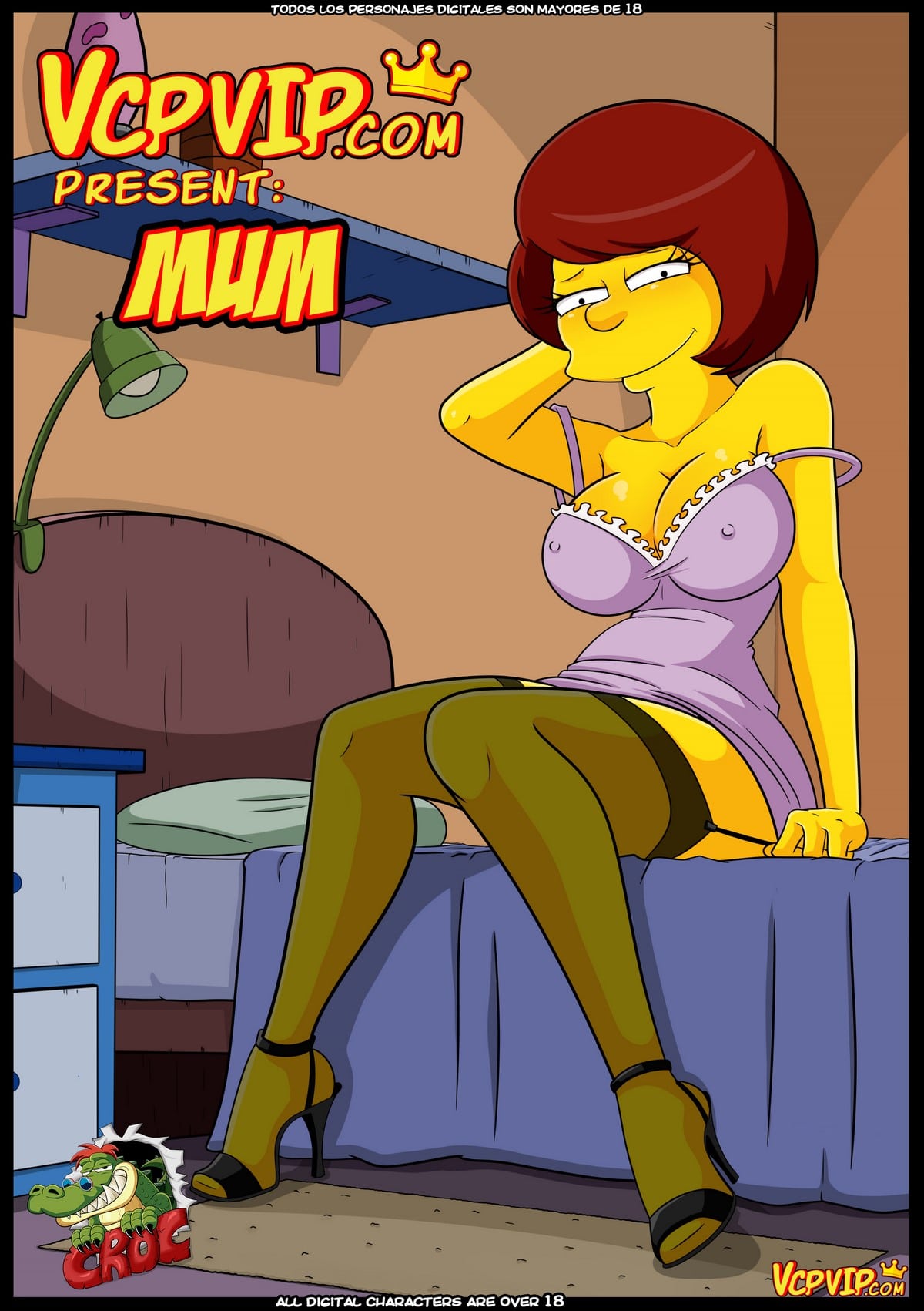 Mama The Simpsons Croc Porn Comic