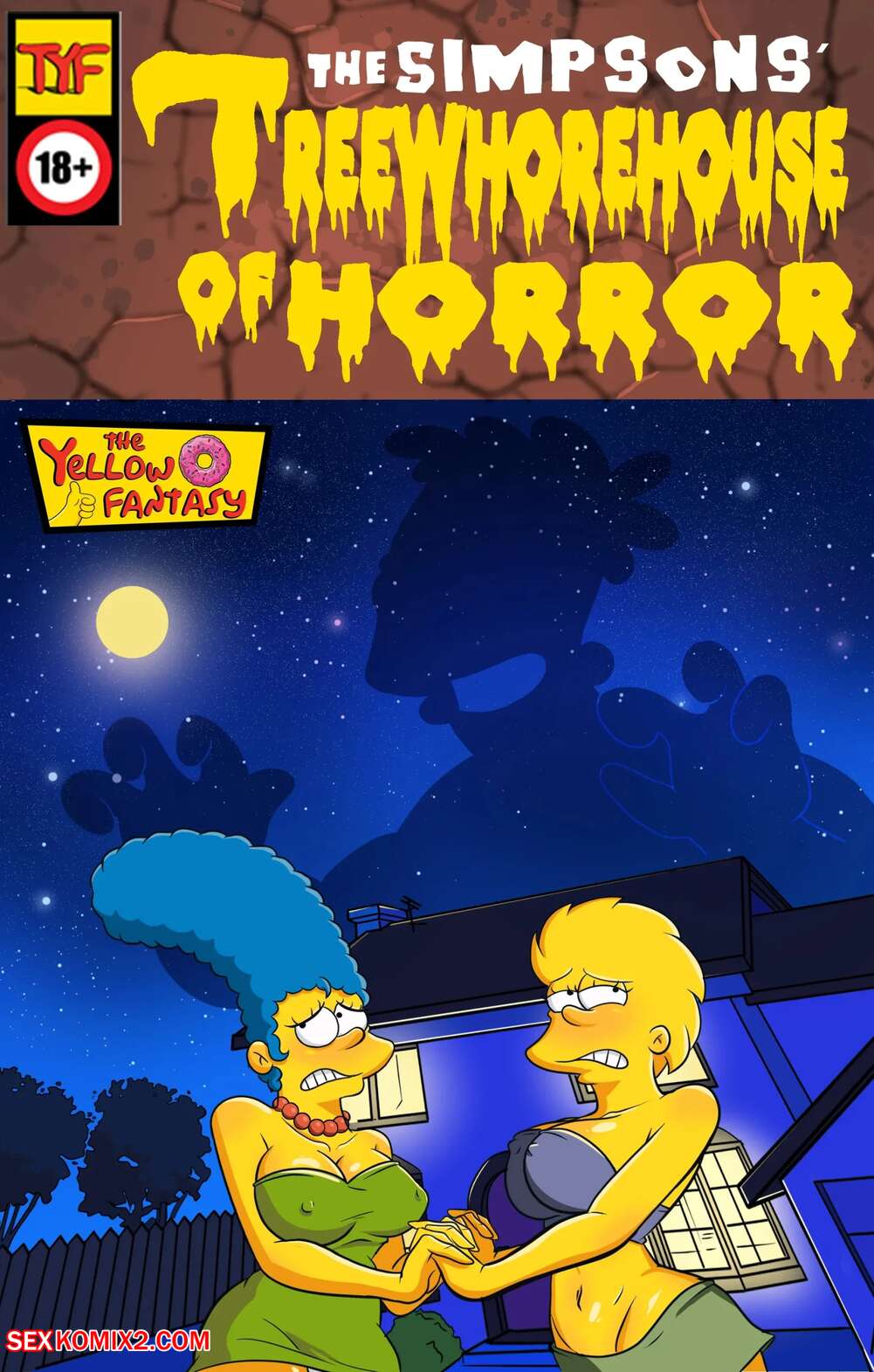 Porn comic The Yellow Fantasy. TreeWhoreHouse of Horror. The Simpsons. Sex comic was very horny