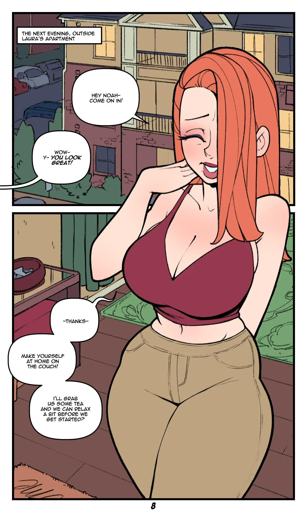 MILF Sitter NotEnoughMilk Porn Comic