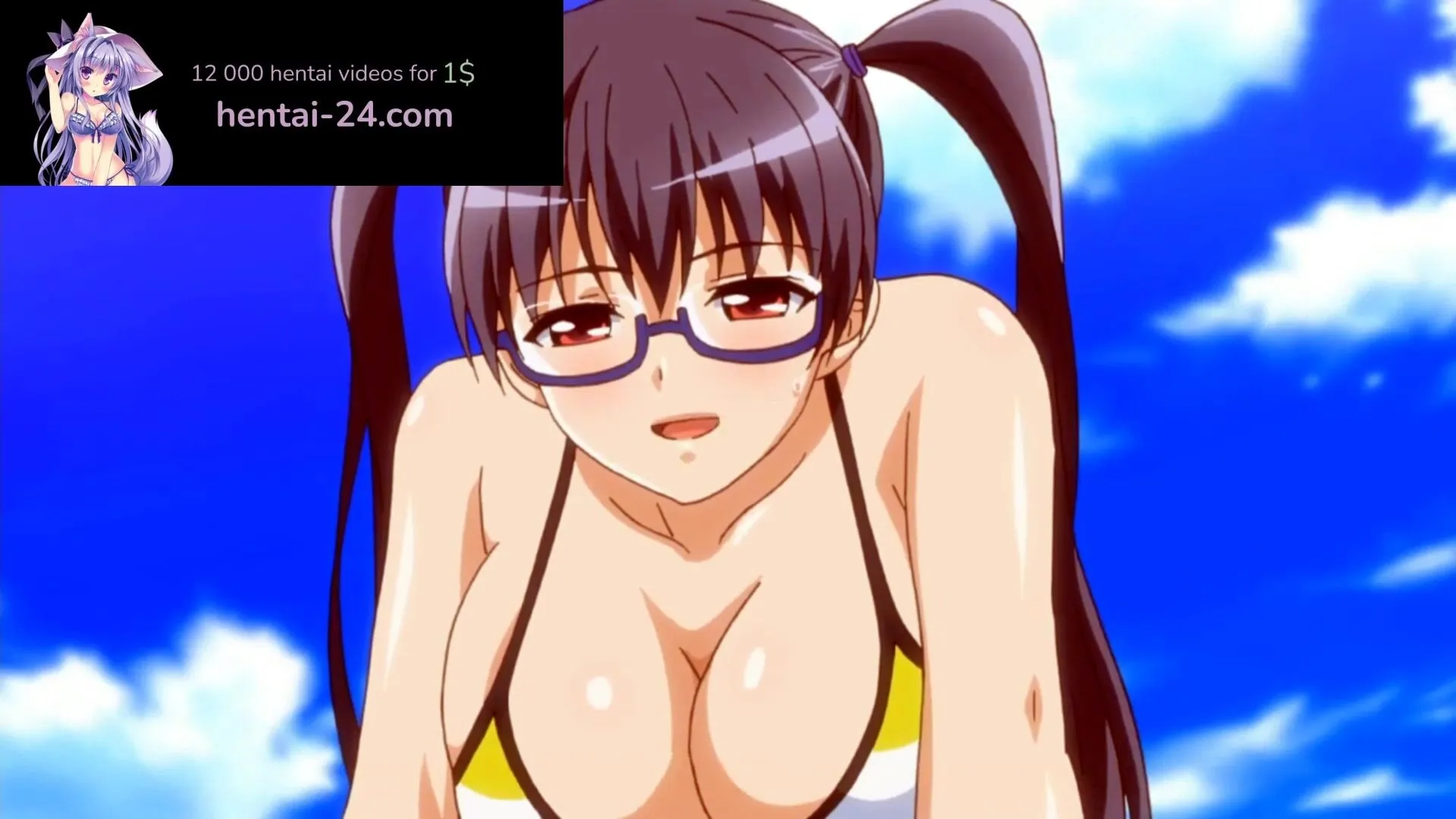 TEENS GO BEACH TO FUCK! Anime porn exclusive