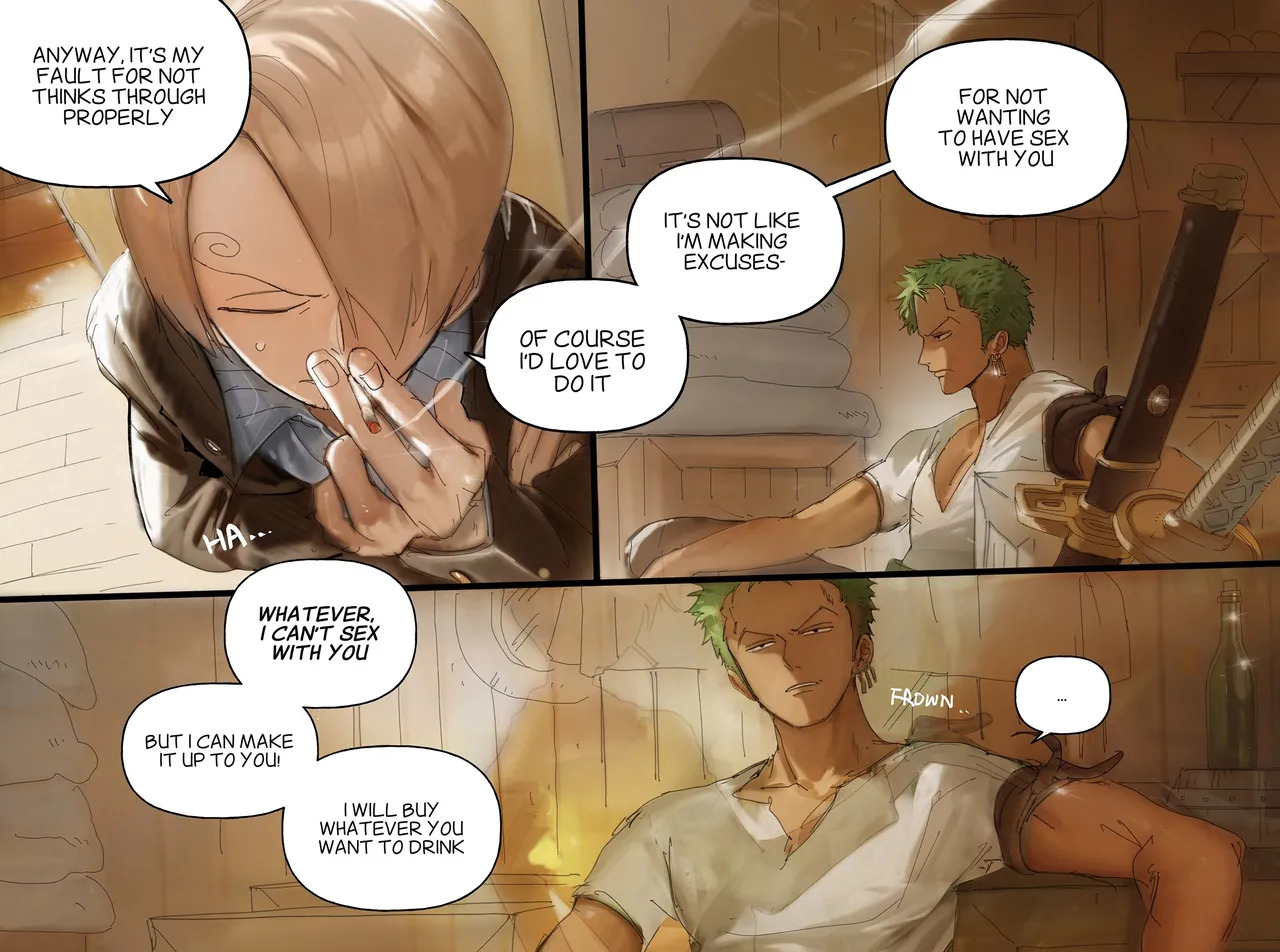Yaoi porn comics One Piece
