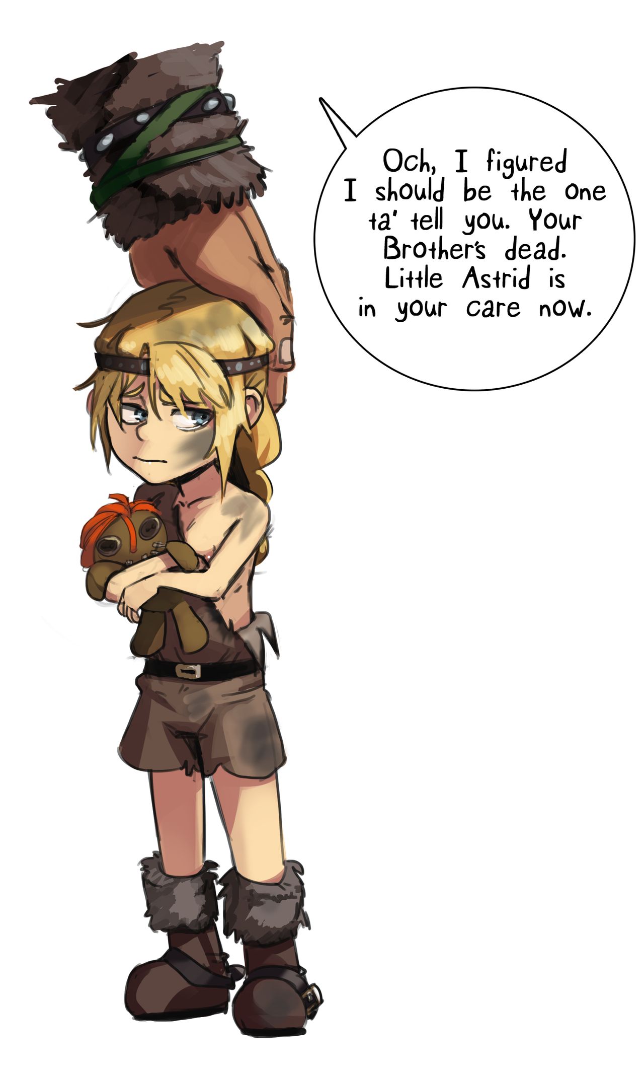 Astrid and Uncle Finn