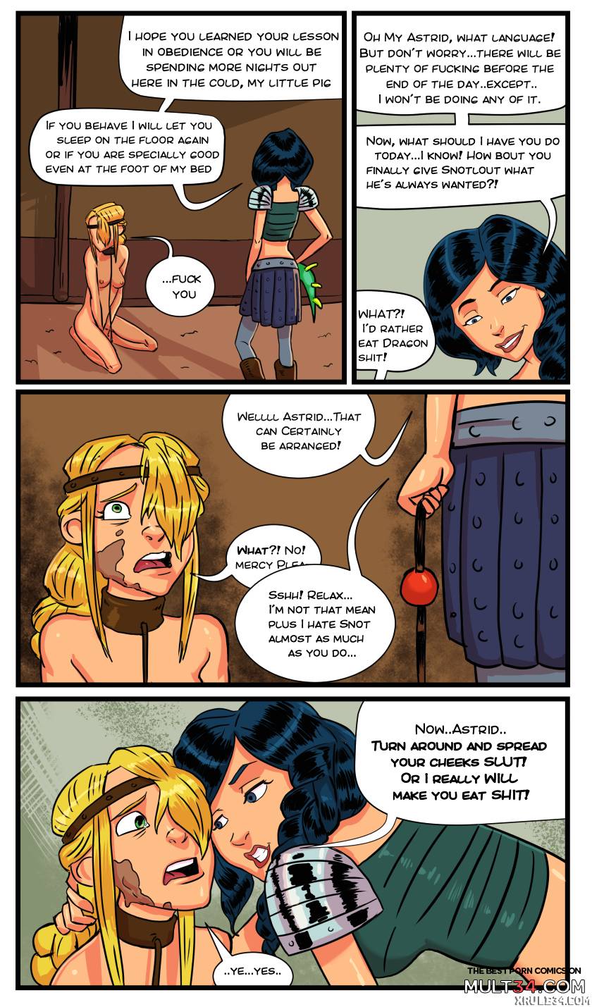 Heathers Pet or How to Train Your Astrid porn comic