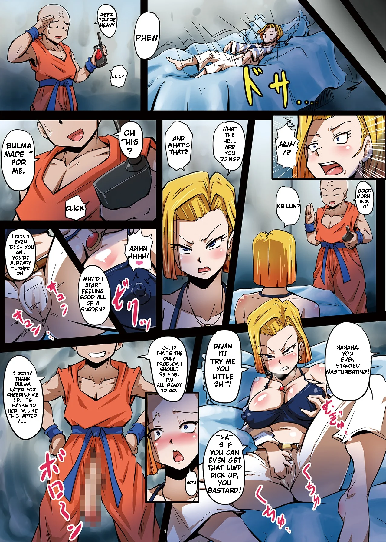 The Plan to Subjugate 18 -Bulma and Krillins Conspiracy to Turn 18 Into a Sex Slave