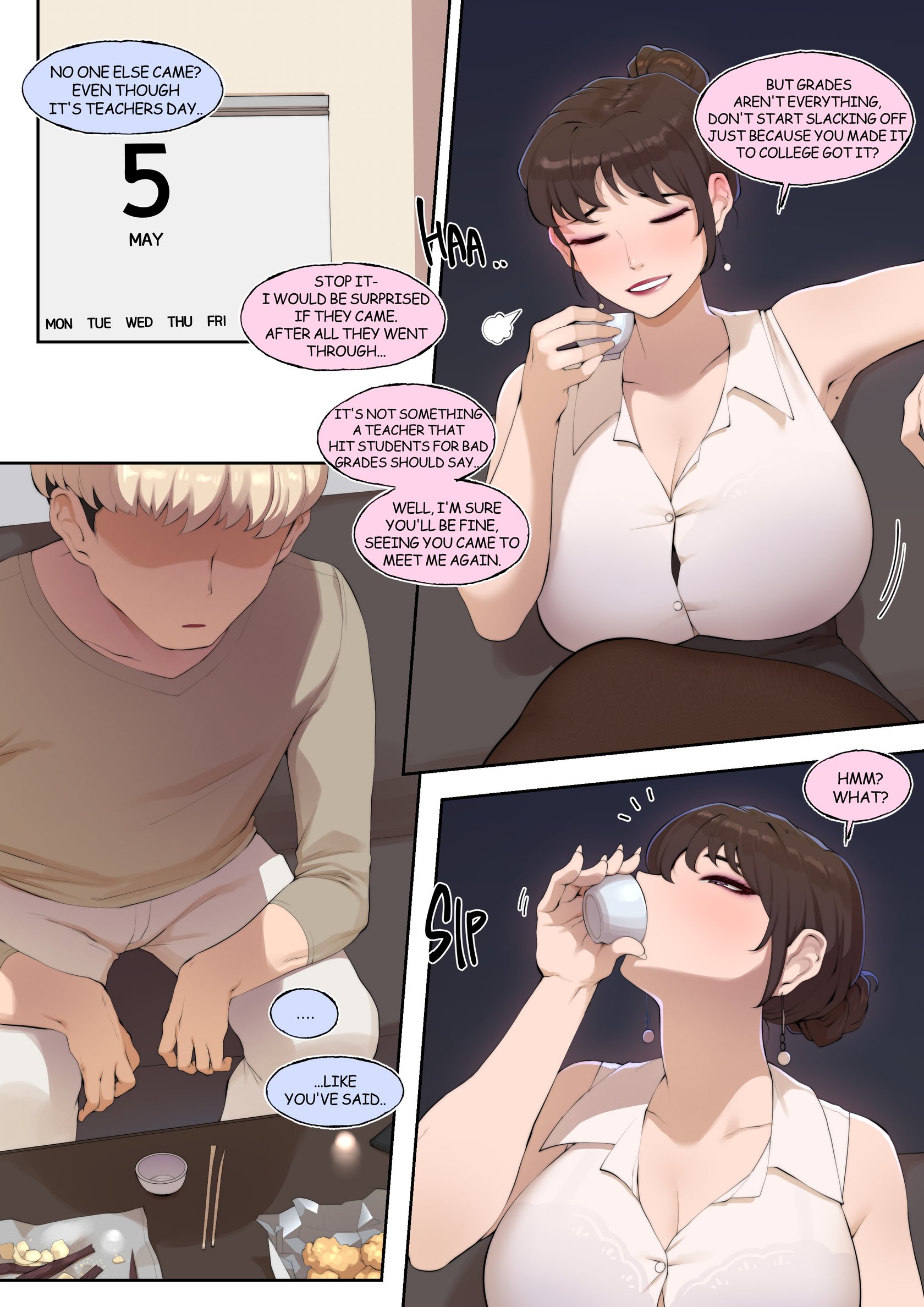 Tutors Grace Uncensored comic porn