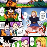 cómics porno de androide 18