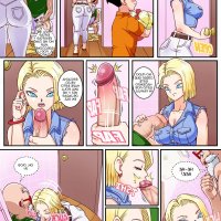 cómics porno de androide 18
