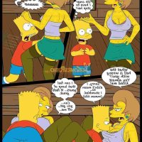 porno de comics los simpsons